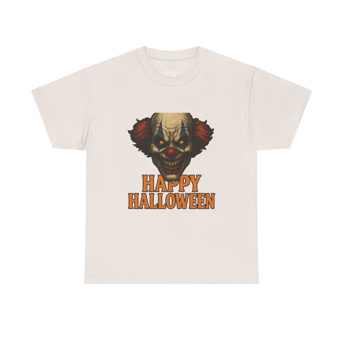 Halloween Clown Tee - Unisex Cotton Shirt for Spooky Season, Halloween Costume, Trick or Treat, Horror Lover Gift, Scary Graphic T-Shirt