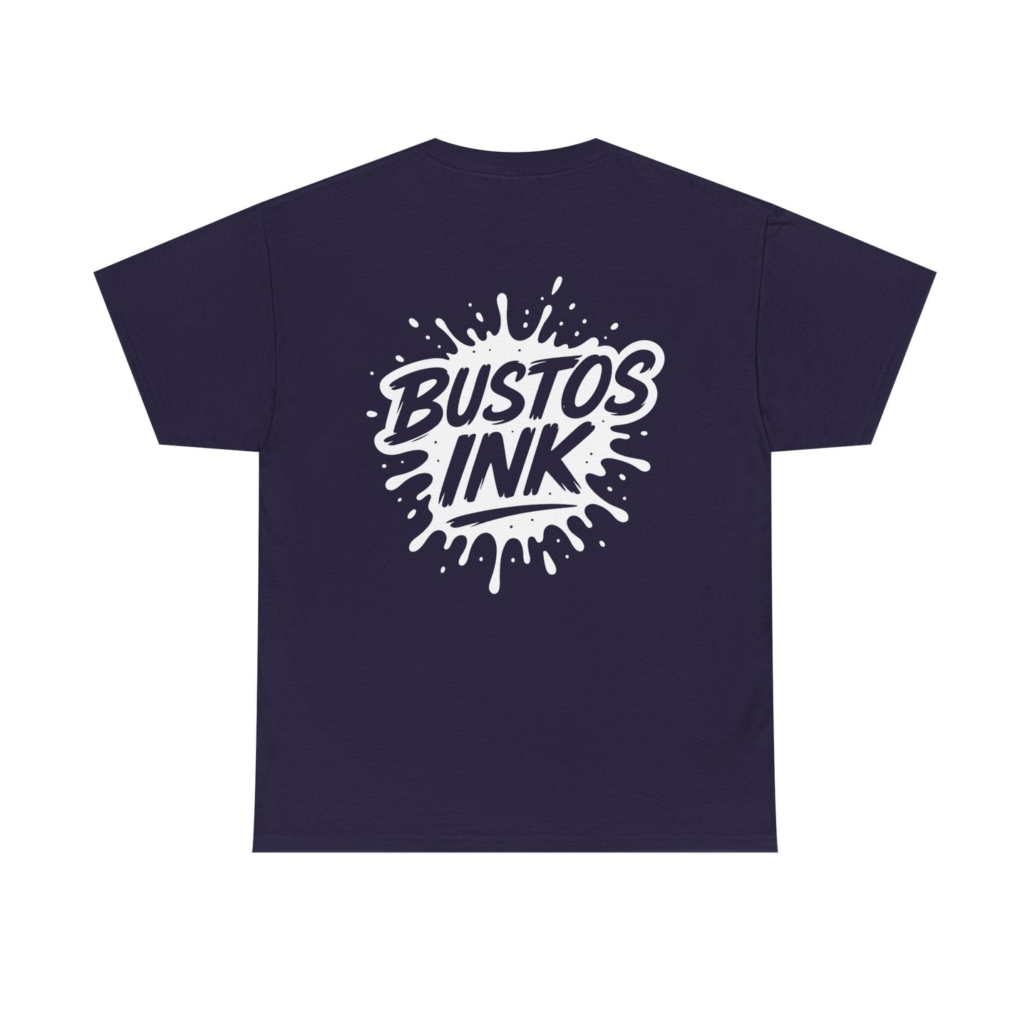 Bold Graphic Tee - Bustos Ink, Unisex Tee, Casual Wear, Street Style Shirt, Creative Gift, Graphic Art Fashion