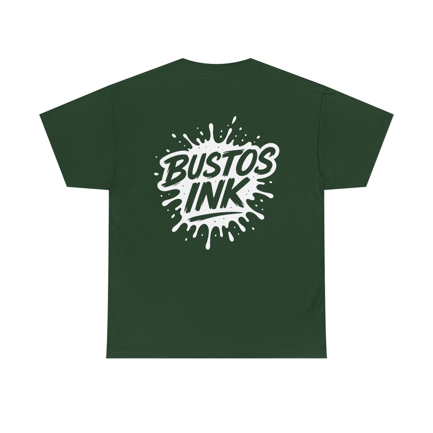 Bold Graphic Tee - Bustos Ink, Unisex Tee, Casual Wear, Street Style Shirt, Creative Gift, Graphic Art Fashion