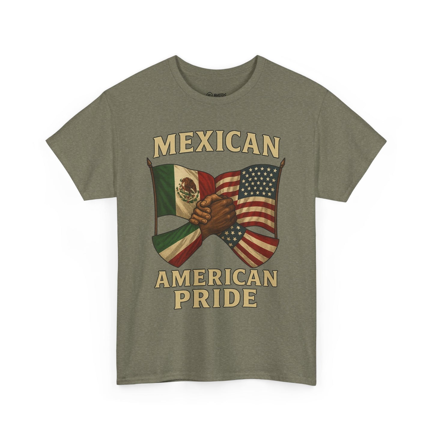 Mexican American Pride Tee, Unisex Cotton T-Shirt for Cultural Celebrations, Independence Day, Heritage Month, Gift for Patriotic Friends