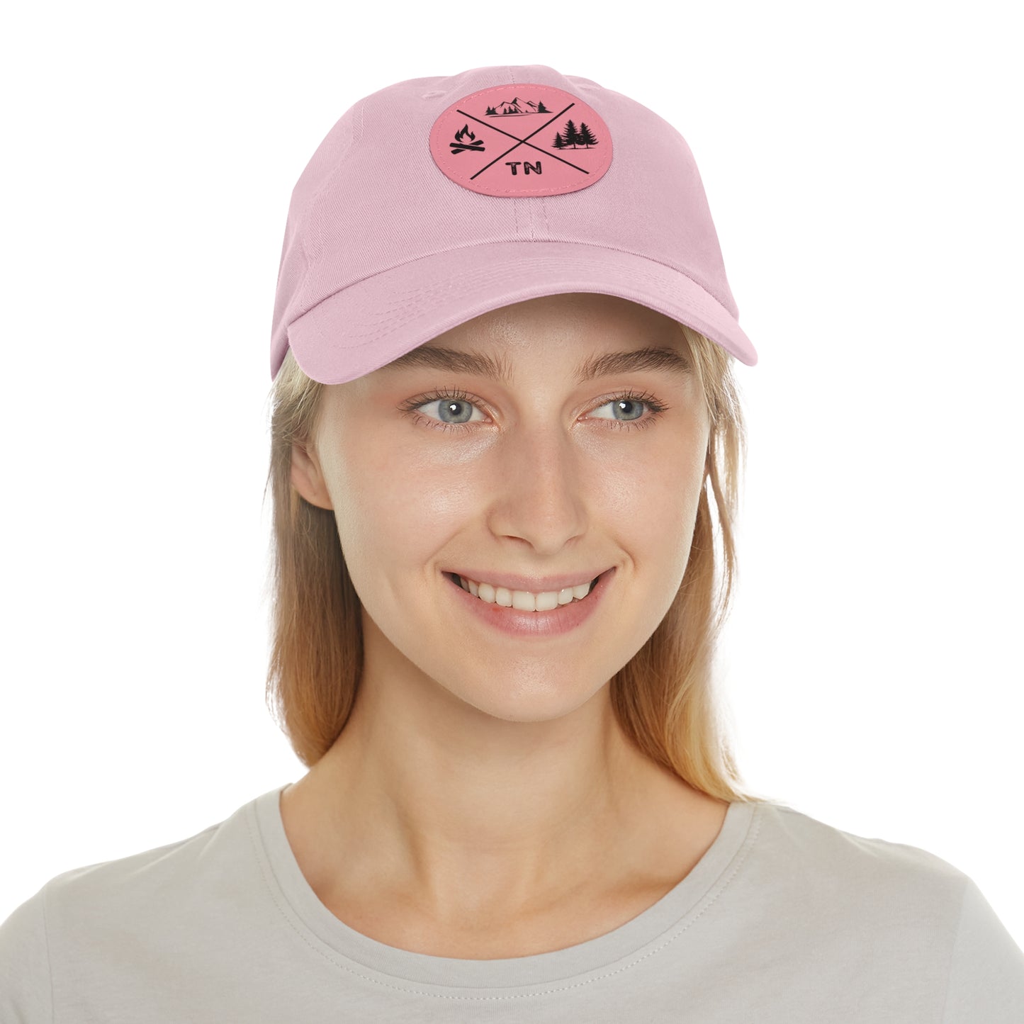 Hat with Leather Tennessee Outdoors Patch