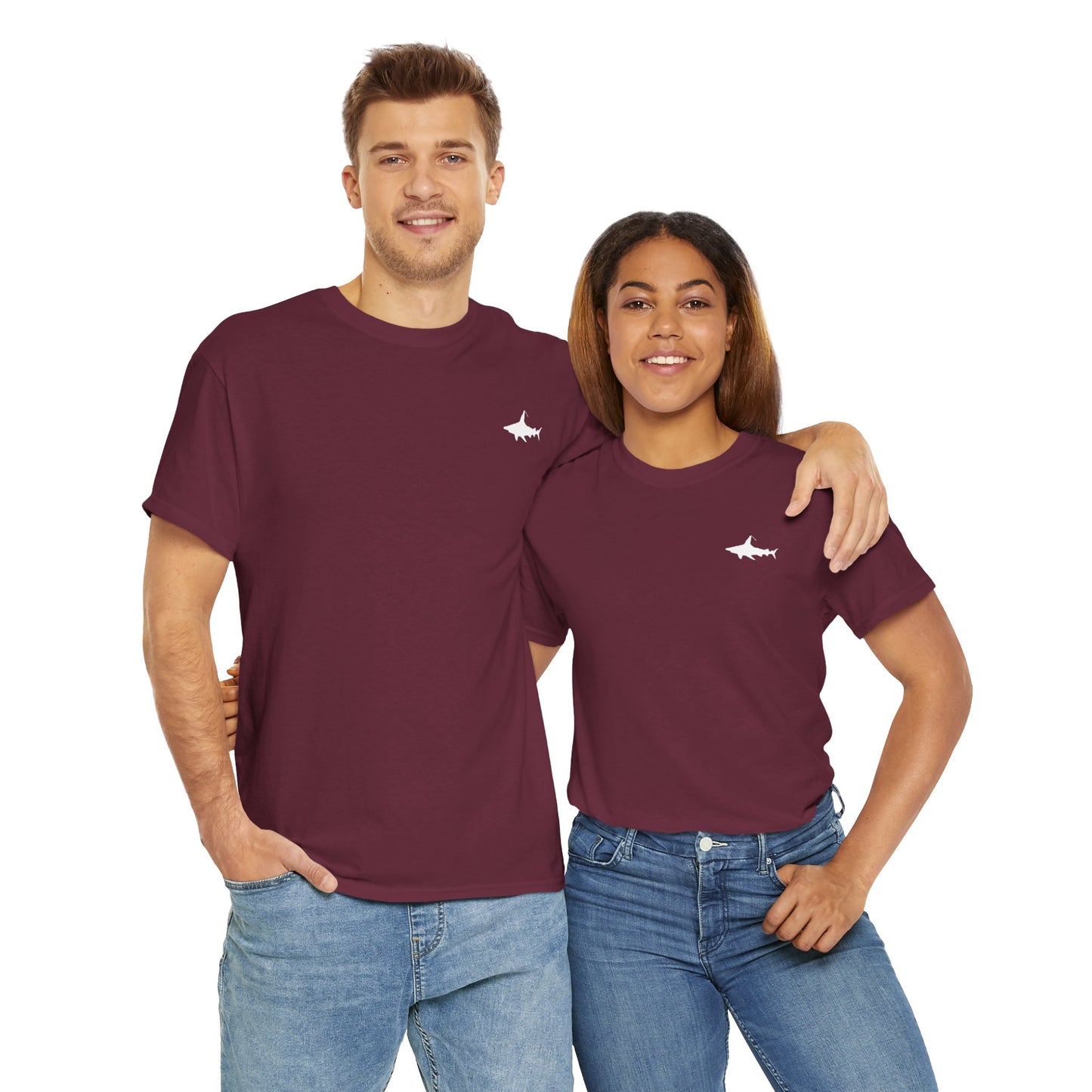 Always Be A Shark Unisex Cotton Tee