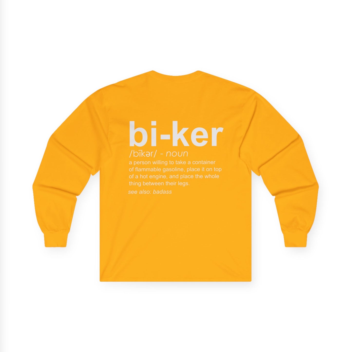 Biker Definition Unisex Ultra Cotton Long Sleeve Tee