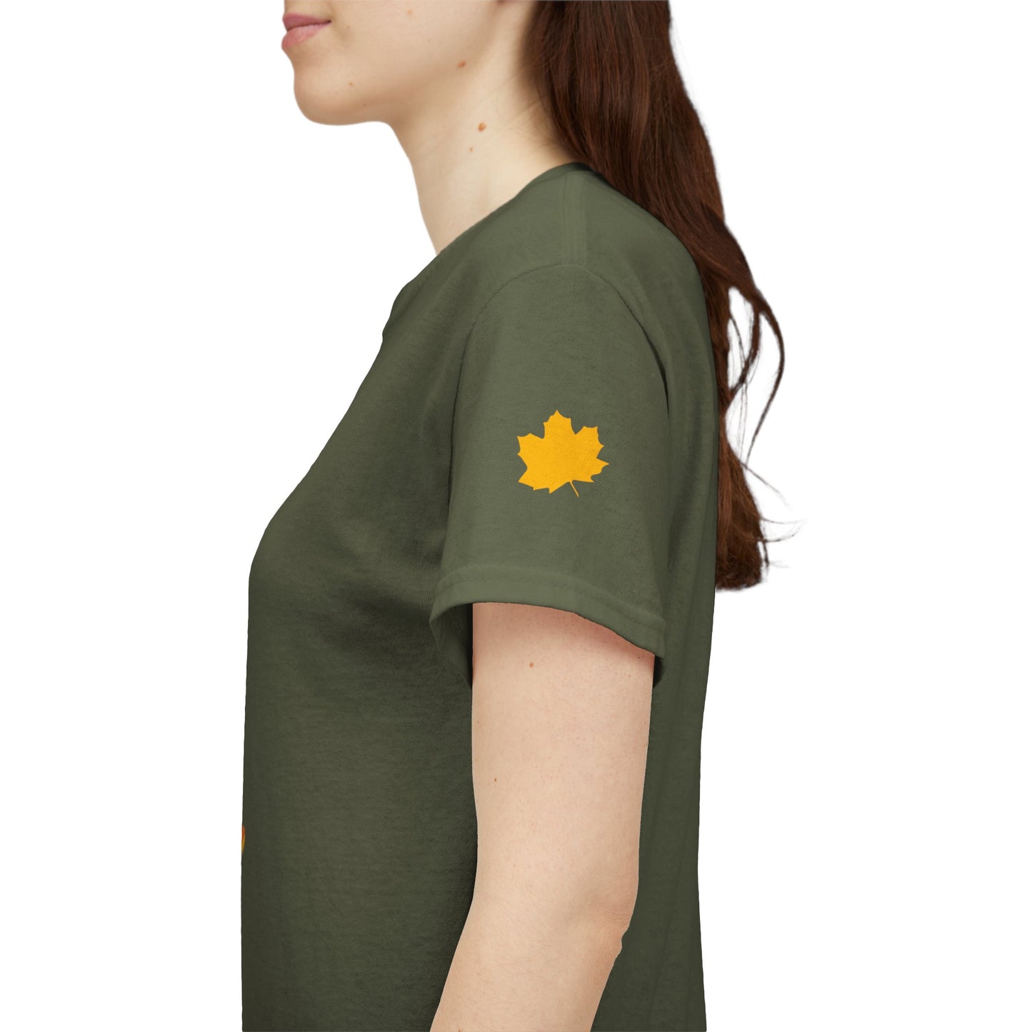 October is my favorite color- Unisex Short Sleeve Heavy Cotton Tee