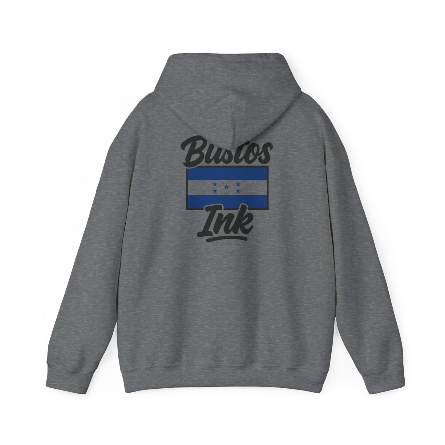 Unisex Hoodie - Bustos Ink 2025 Design, Cozy Sweatshirt, Perfect for Everyday Wear, Gift for Friends, Casual Style, Comfortable Layering