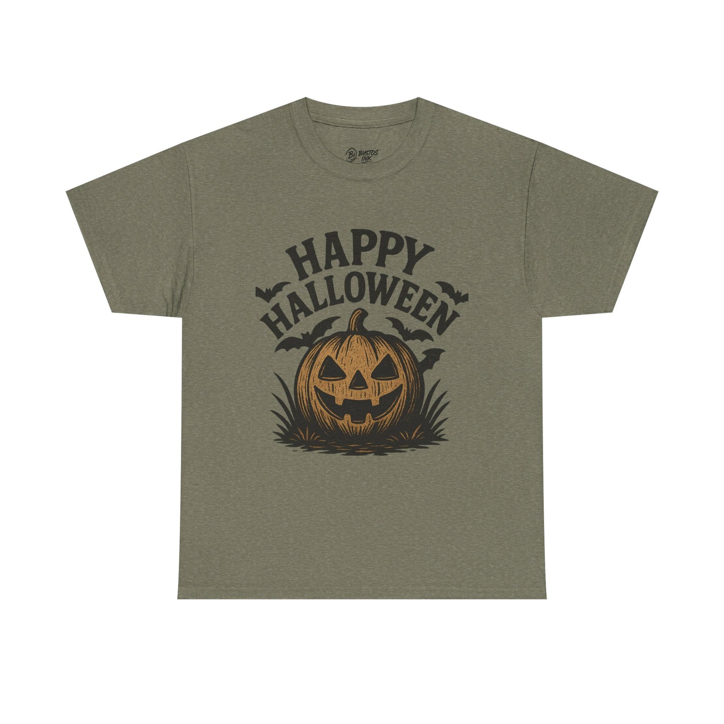 Halloween Pumpkin Unisex Cotton Tee, Fall Fashion, Spooky Shirt, Holiday Apparel, Casual Wear, Halloween Party Top
