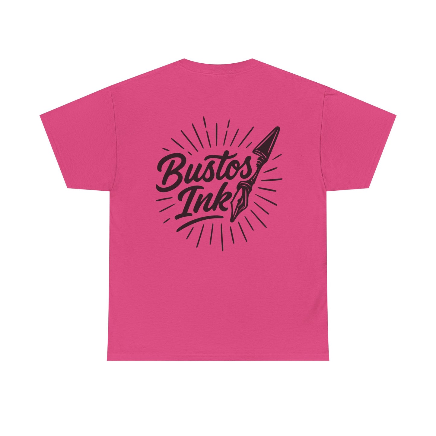 Bustos Ink Unisex Tee - Comfortable Cotton Shirt for Creative Souls, Perfect Gift for Artists, Casual Wear, Art Enthusiasts, Unique Style