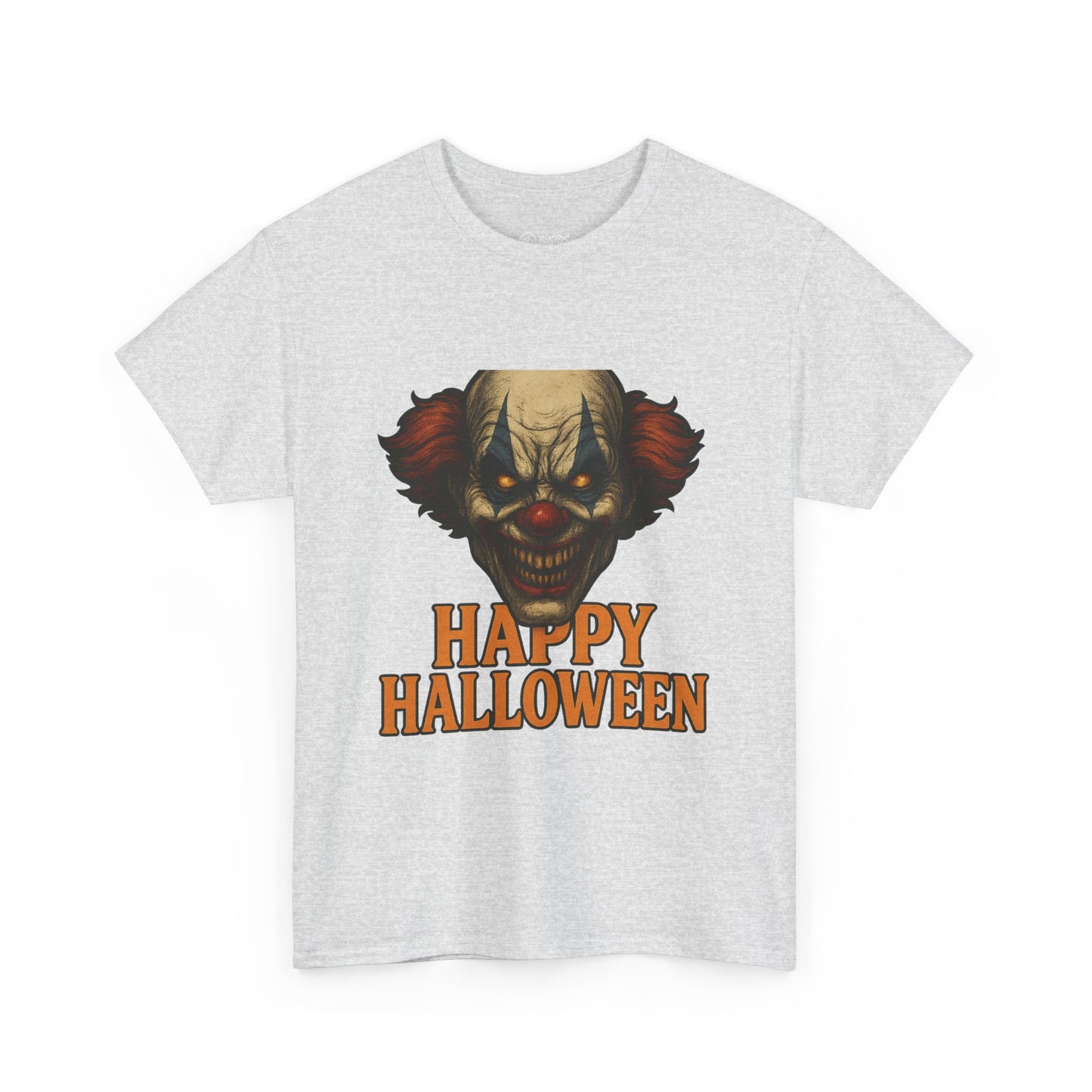 Halloween Clown Tee - Unisex Cotton Shirt for Spooky Season, Halloween Costume, Trick or Treat, Horror Lover Gift, Scary Graphic T-Shirt