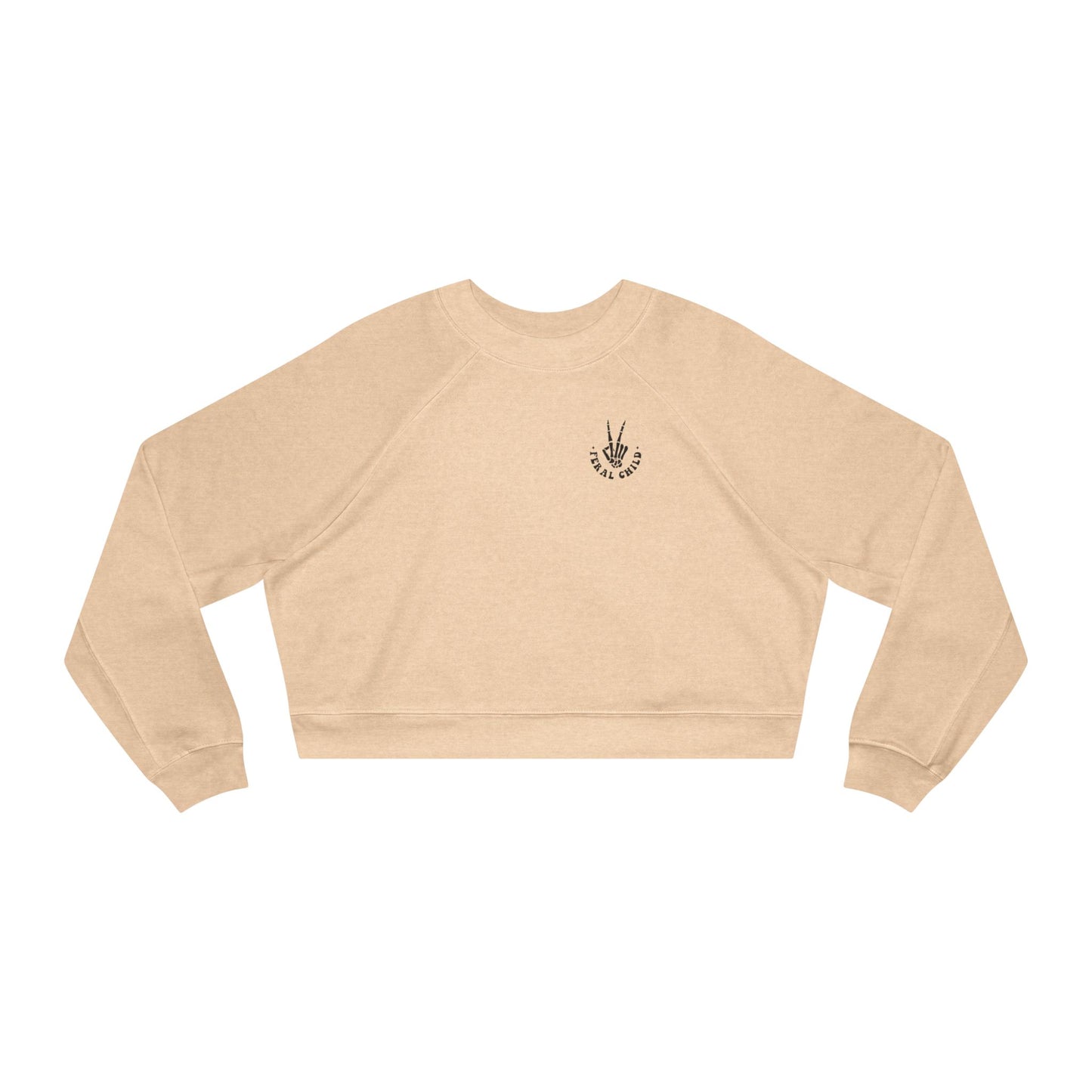 Feral Child Fleece Crop Pullover