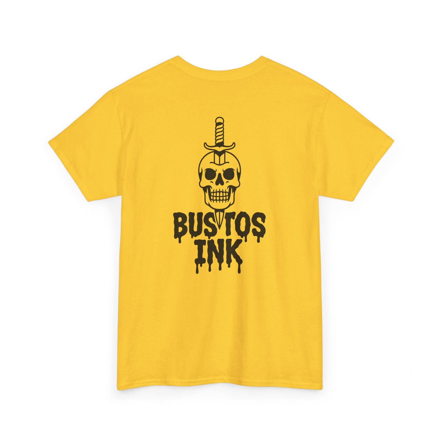 Skull Graphic Unisex Heavy Cotton Tee | Vintage Style, Streetwear, Casual Outfit, Gift for Friends, Everyday Wear, Halloween Theme