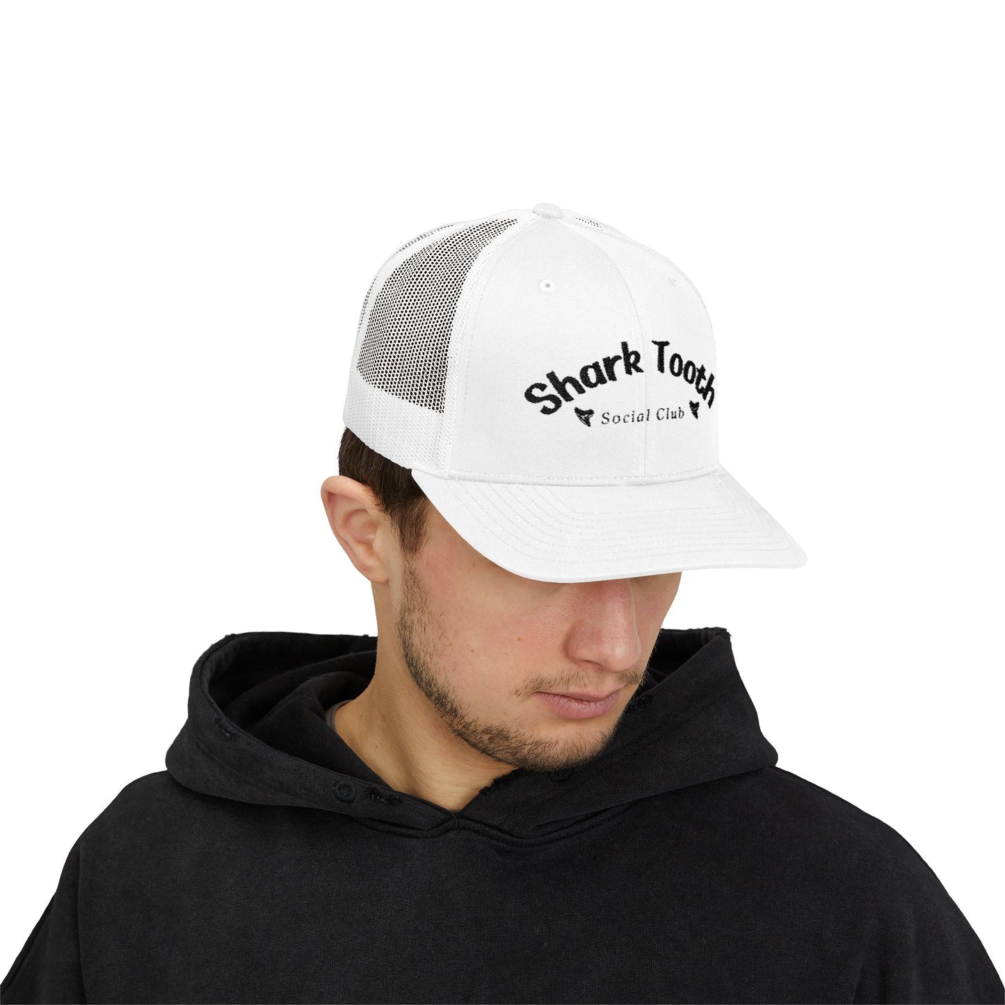 Shark Tooth Social Club Snapback Cap