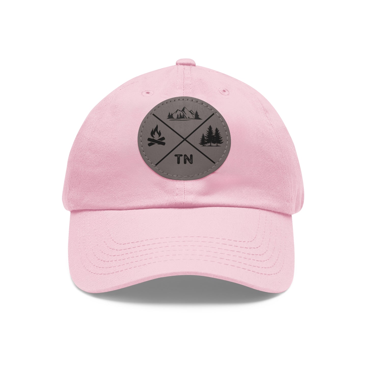 Hat with Leather Tennessee Outdoors Patch
