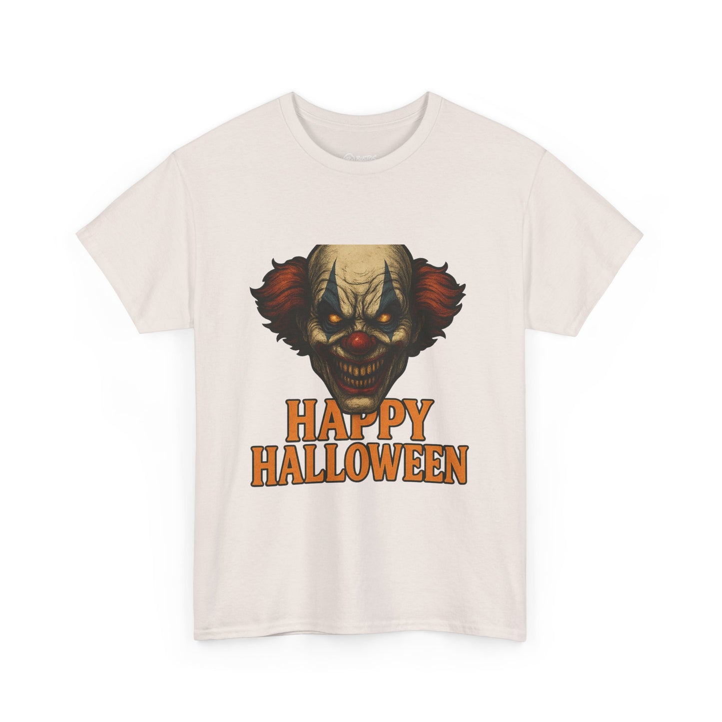 Halloween Clown Tee - Unisex Cotton Shirt for Spooky Season, Halloween Costume, Trick or Treat, Horror Lover Gift, Scary Graphic T-Shirt