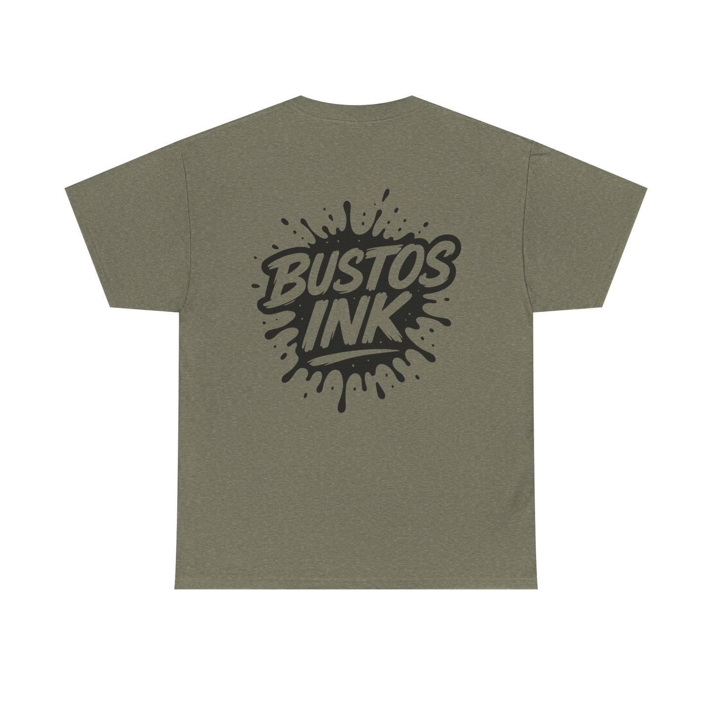 Bustos Ink Graphic Tee, Unisex Cotton T-Shirt, Streetwear Fashion, Casual Outfit, Gift for Art Lovers