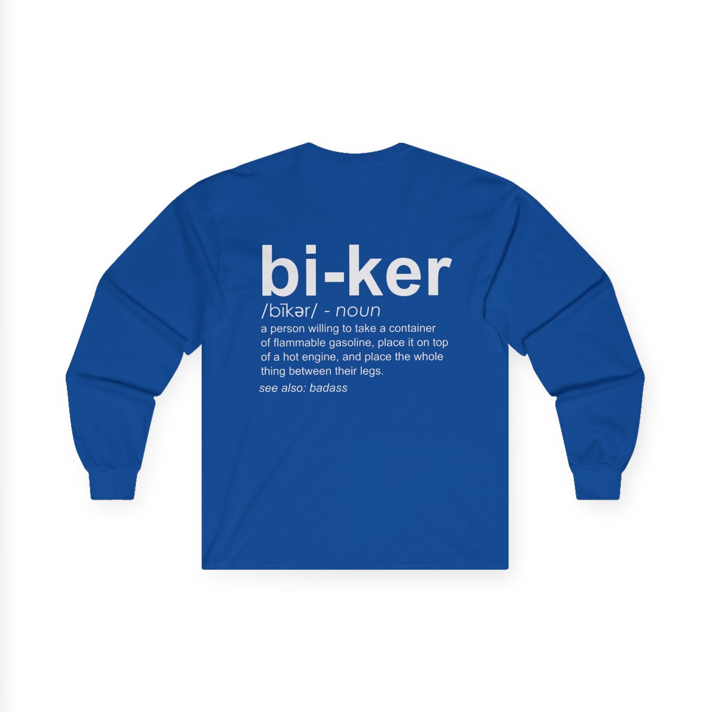 Biker Definition Unisex Ultra Cotton Long Sleeve Tee