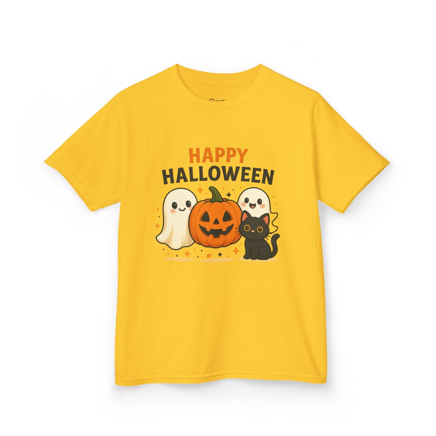 Kids Halloween Tee, Fun Halloween Shirt, Ghosts and Pumpkin Design, Spooky Kids T-Shirt, Fall Festival Apparel, Halloween Costume Tee