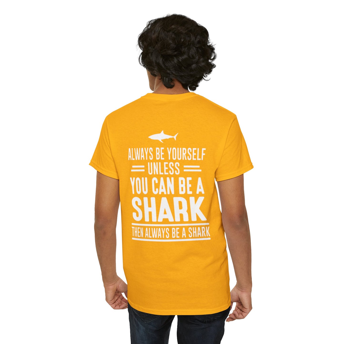Always Be A Shark Unisex Cotton Tee