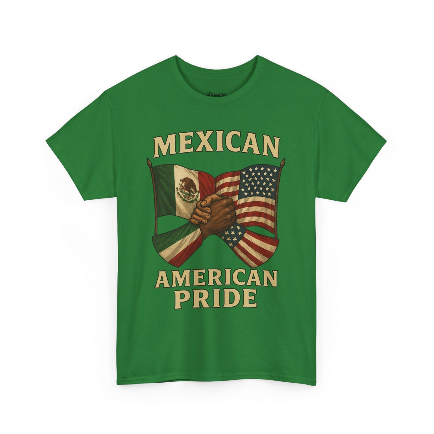 Mexican American Pride Tee, Unisex Cotton T-Shirt for Cultural Celebrations, Independence Day, Heritage Month, Gift for Patriotic Friends