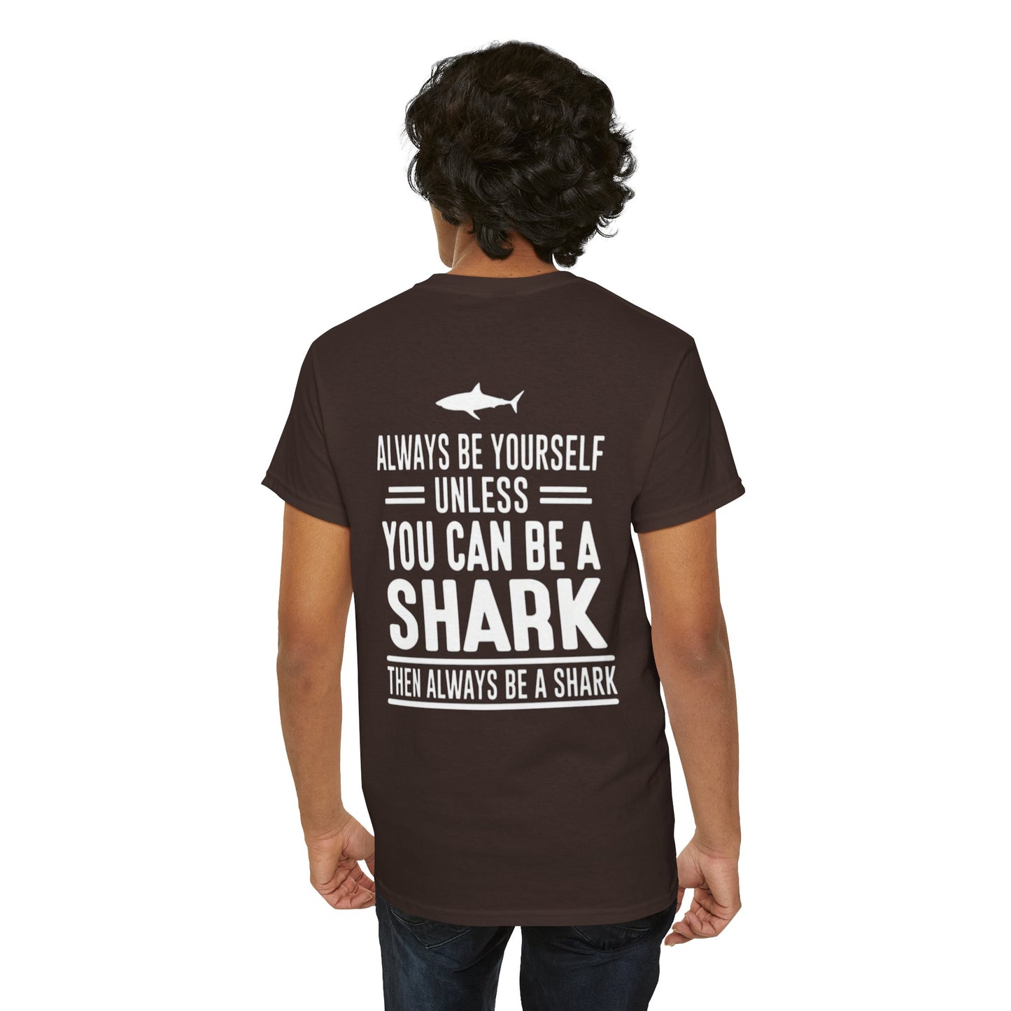 Always Be A Shark Unisex Cotton Tee