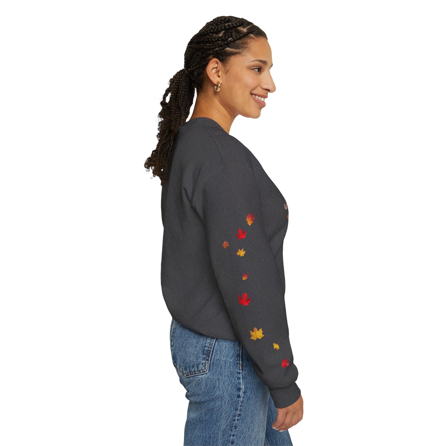 Cozy Fall Sweatshirt, Just a Girl Who Loves Fall, Comfy Crewneck Sweatshirt