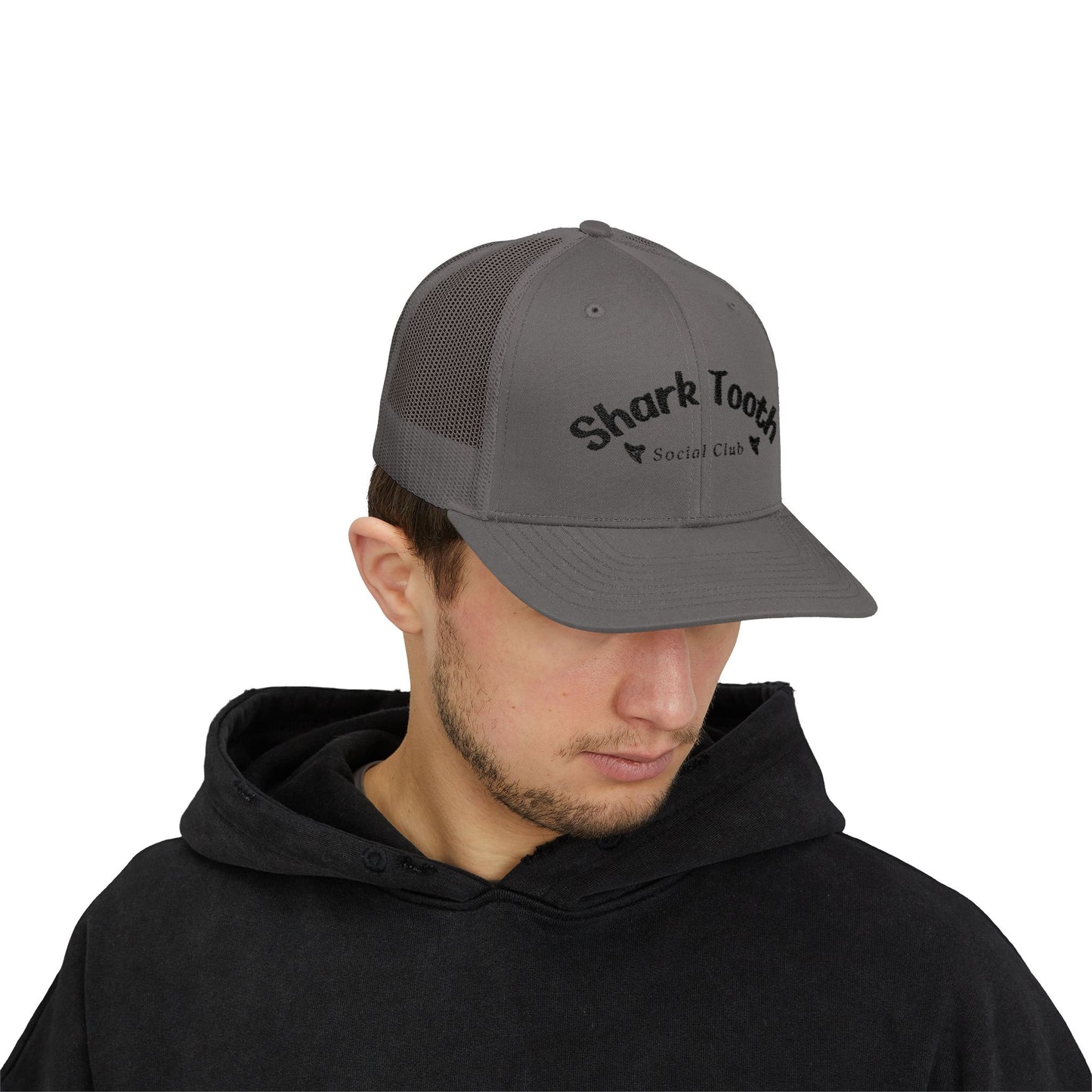 Shark Tooth Social Club Snapback Cap