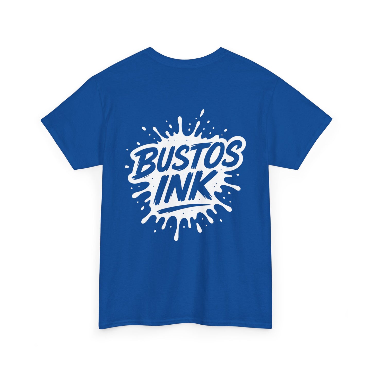 Bold Graphic Tee - Bustos Ink, Unisex Tee, Casual Wear, Street Style Shirt, Creative Gift, Graphic Art Fashion