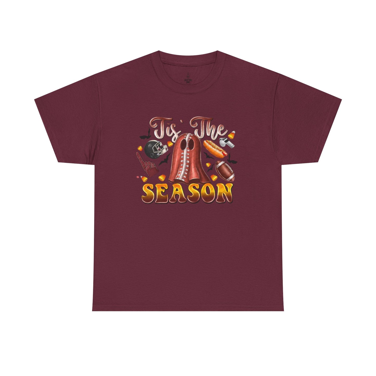 Tis The Season Womens Fall Festive Cotton Short Sleeve Tee