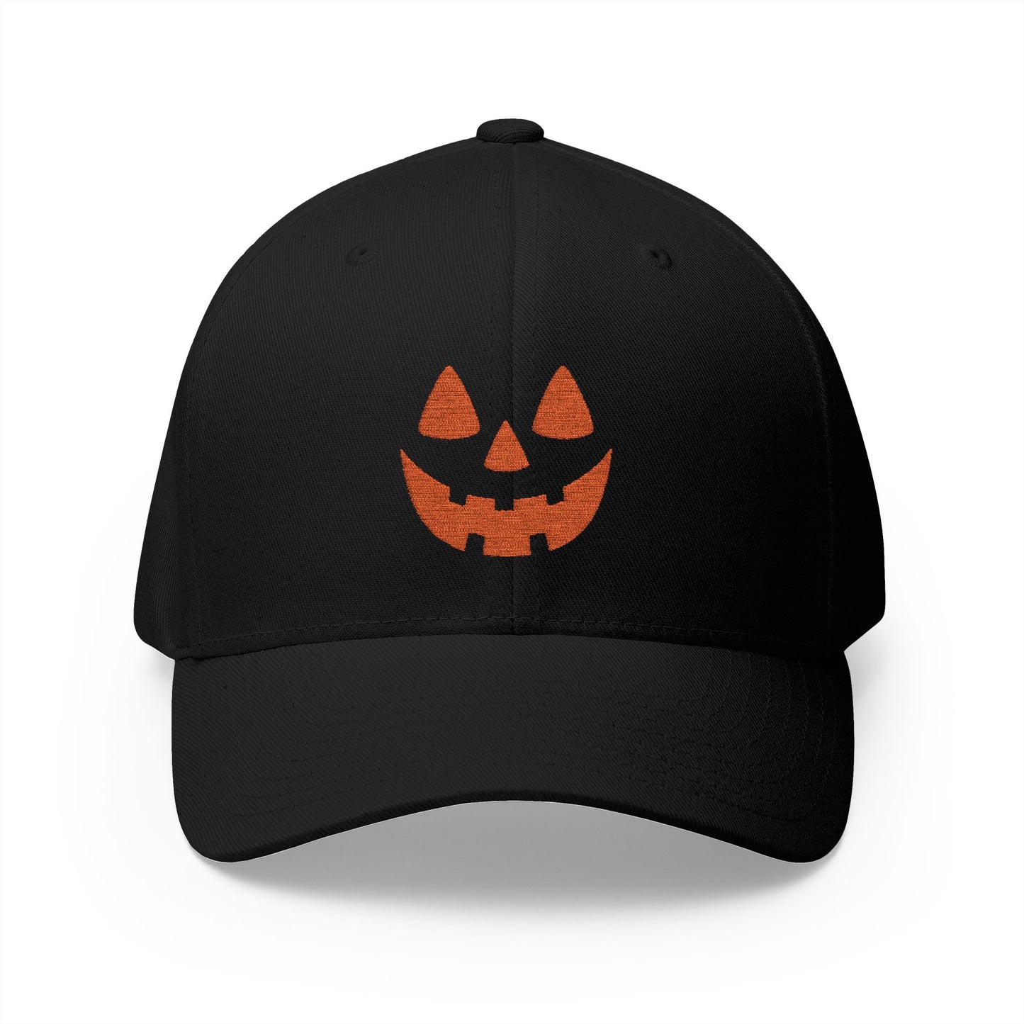 Embroidered Halloween Pumpkin Cap
