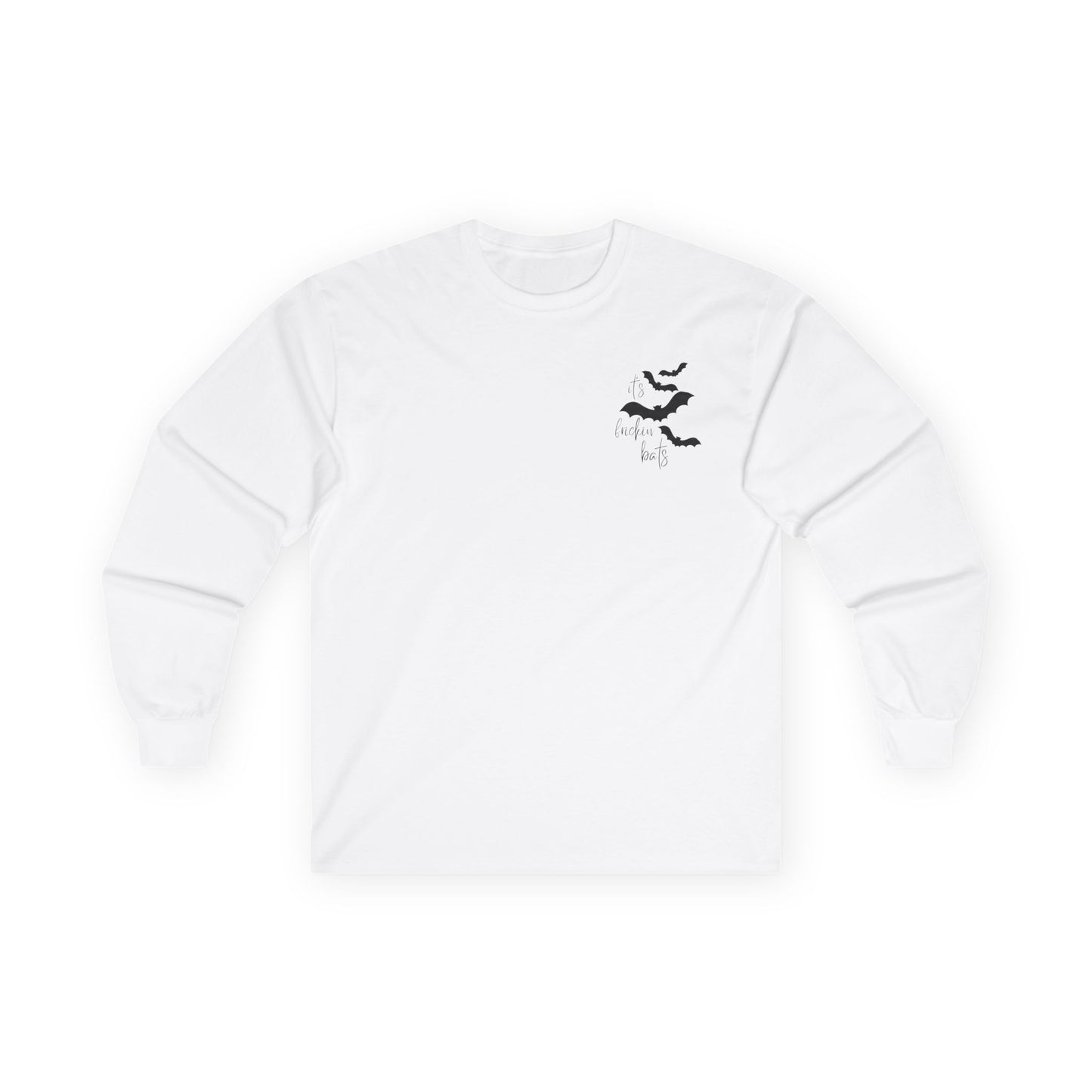 It's Frickin Bats! Funny Halloween Long Sleeve Tee
