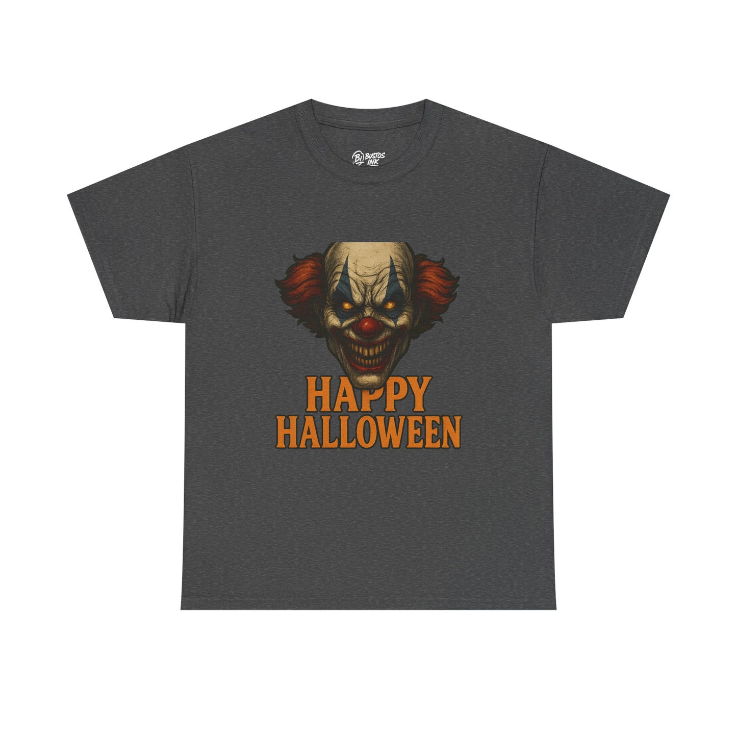 Halloween Clown Tee - Unisex Cotton Shirt for Spooky Season, Halloween Costume, Trick or Treat, Horror Lover Gift, Scary Graphic T-Shirt