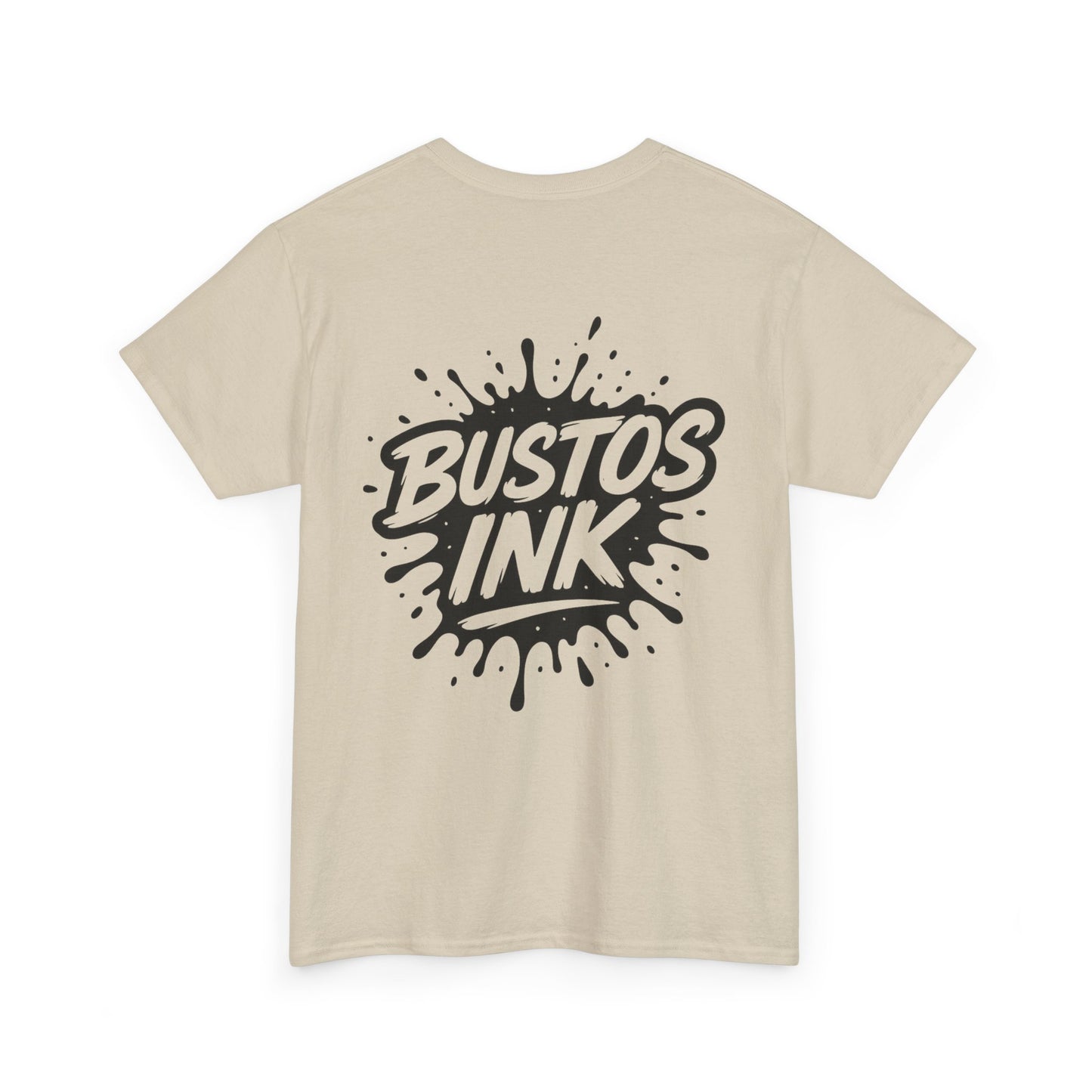 Bustos Ink Graphic Tee, Unisex Cotton T-Shirt, Streetwear Fashion, Casual Outfit, Gift for Art Lovers