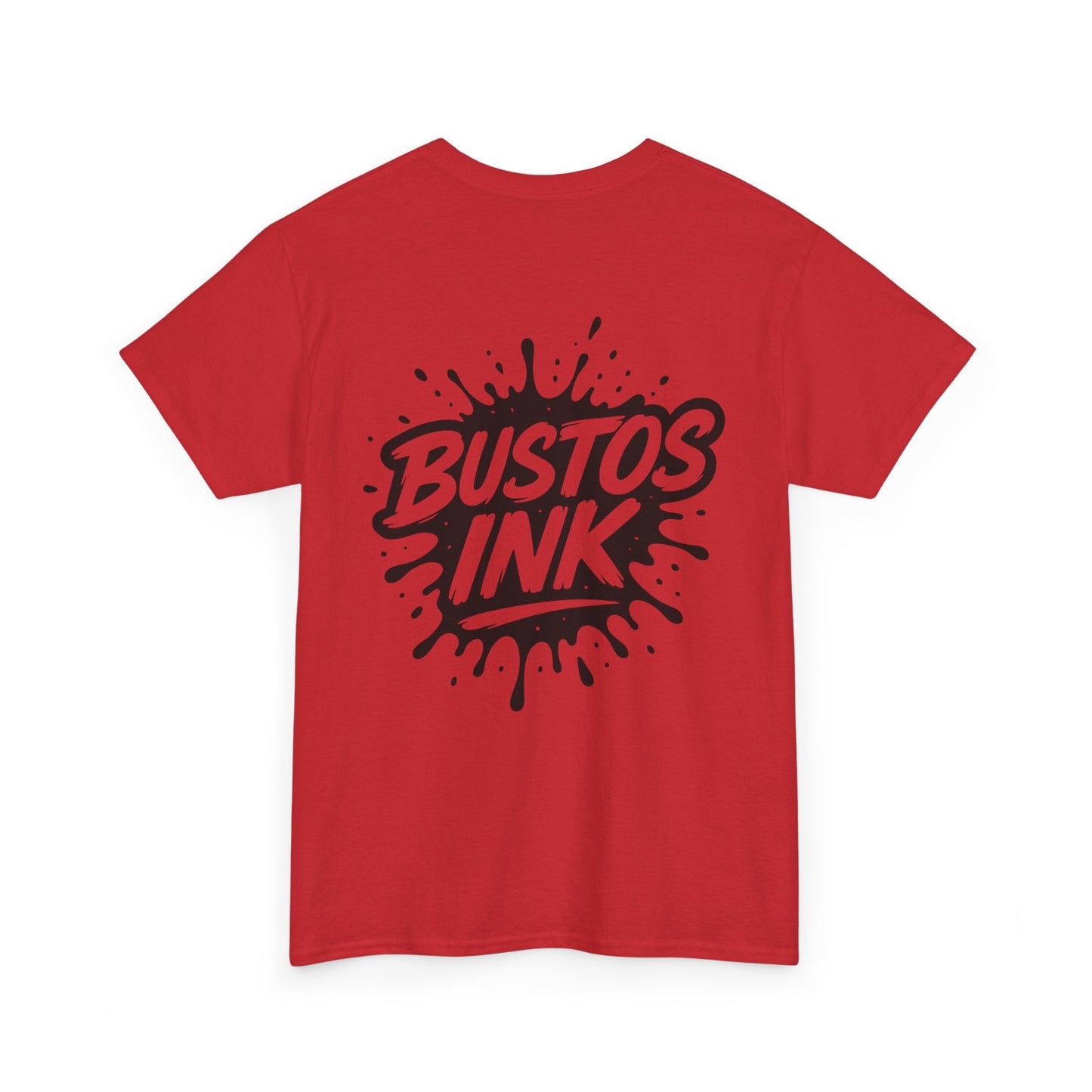 Bustos Ink Graphic Tee, Unisex Cotton T-Shirt, Streetwear Fashion, Casual Outfit, Gift for Art Lovers