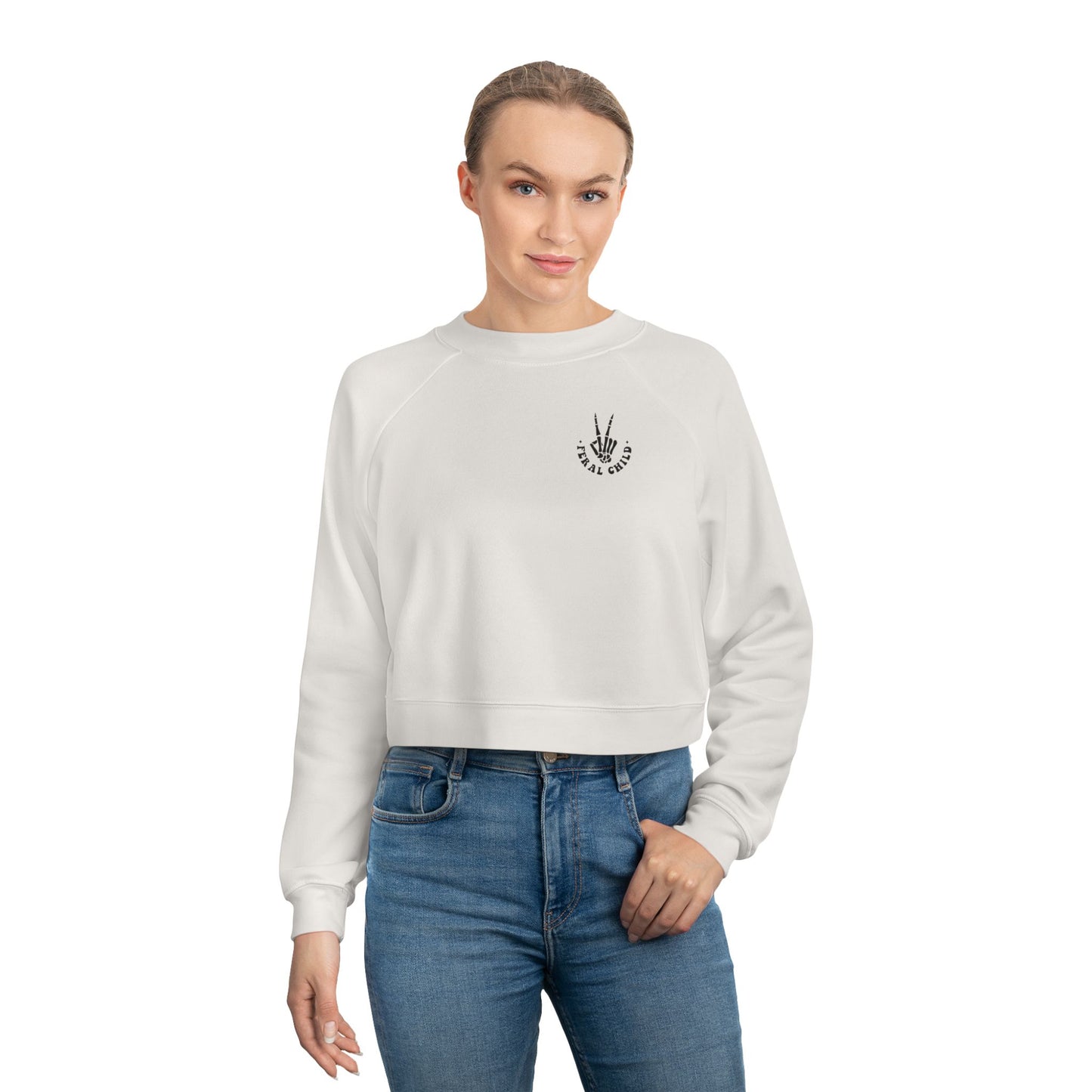 Feral Child Fleece Crop Pullover