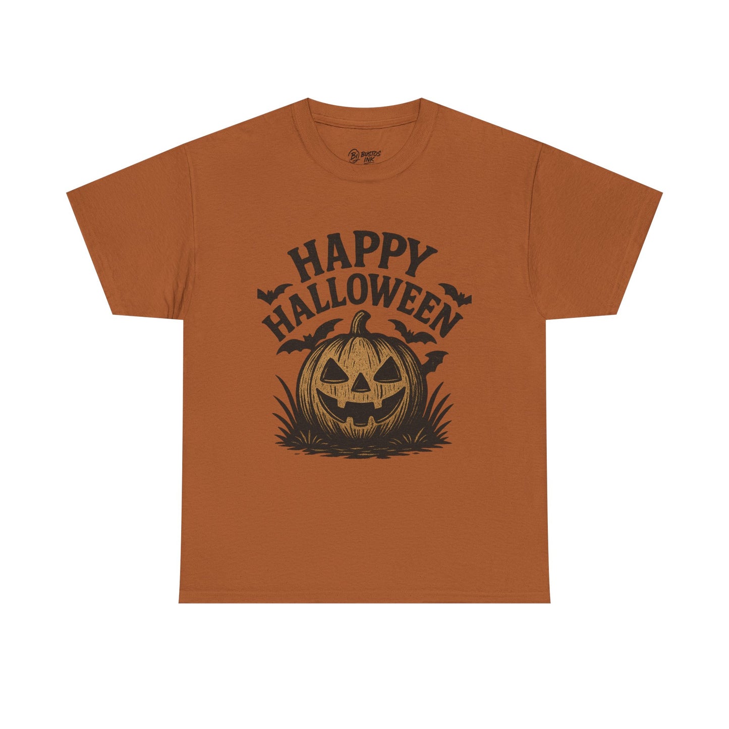 Halloween Pumpkin Unisex Cotton Tee, Fall Fashion, Spooky Shirt, Holiday Apparel, Casual Wear, Halloween Party Top