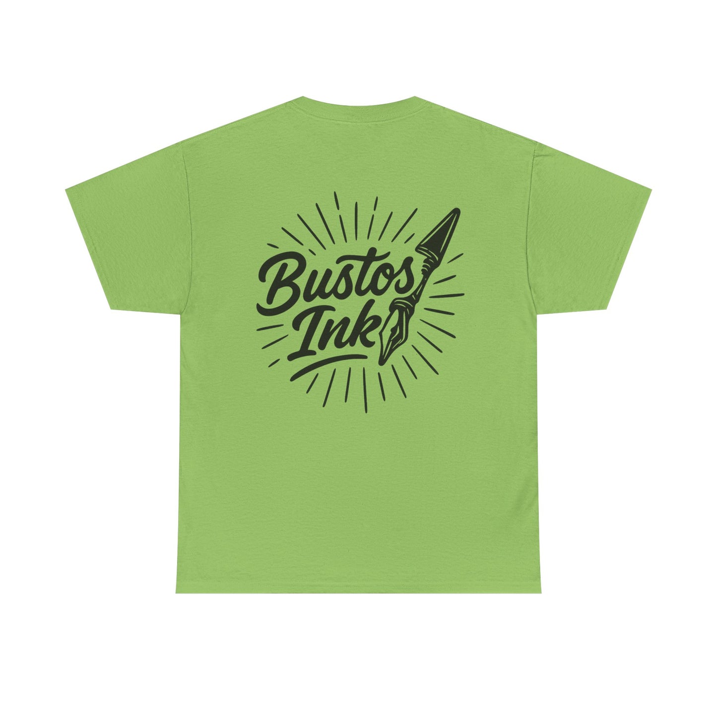 Bustos Ink Unisex Tee - Comfortable Cotton Shirt for Creative Souls, Perfect Gift for Artists, Casual Wear, Art Enthusiasts, Unique Style