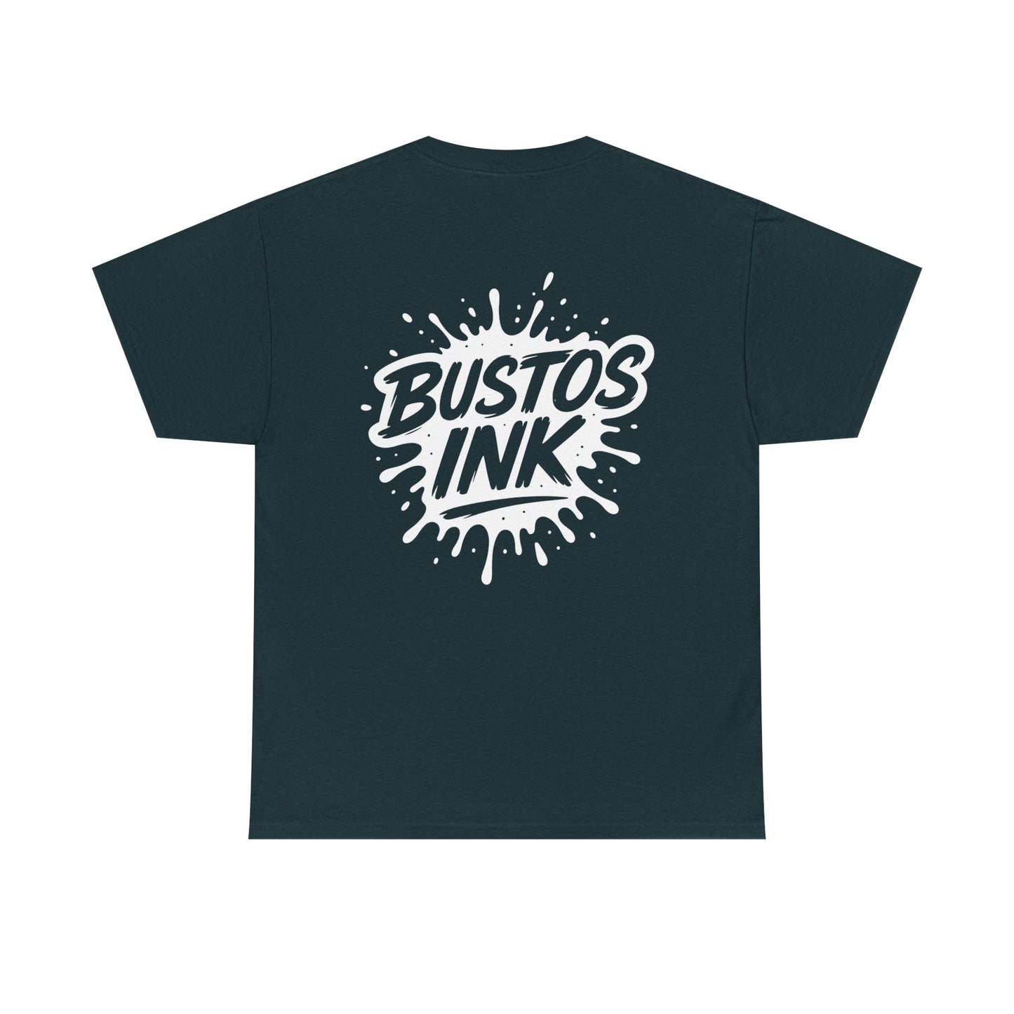 Bold Graphic Tee - Bustos Ink, Unisex Tee, Casual Wear, Street Style Shirt, Creative Gift, Graphic Art Fashion
