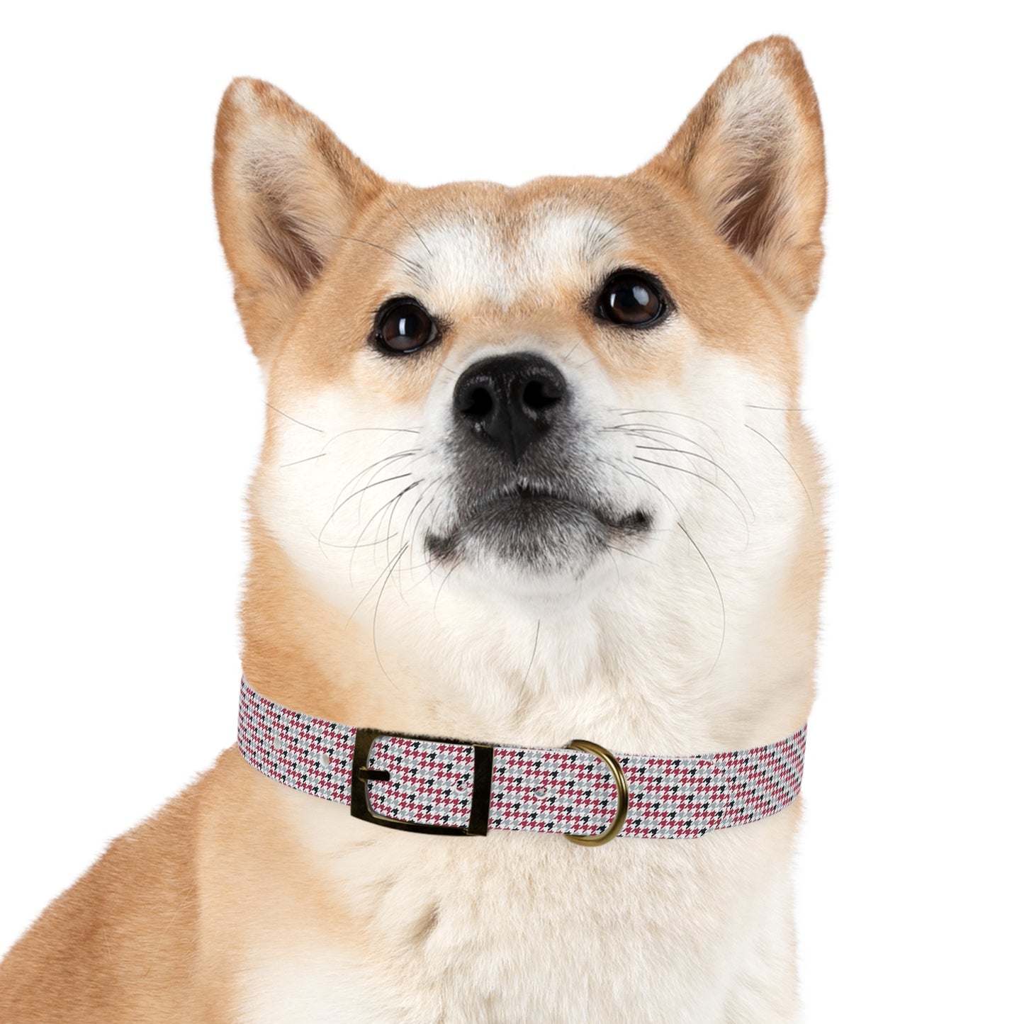 Dog Collar - Houndstooth Style