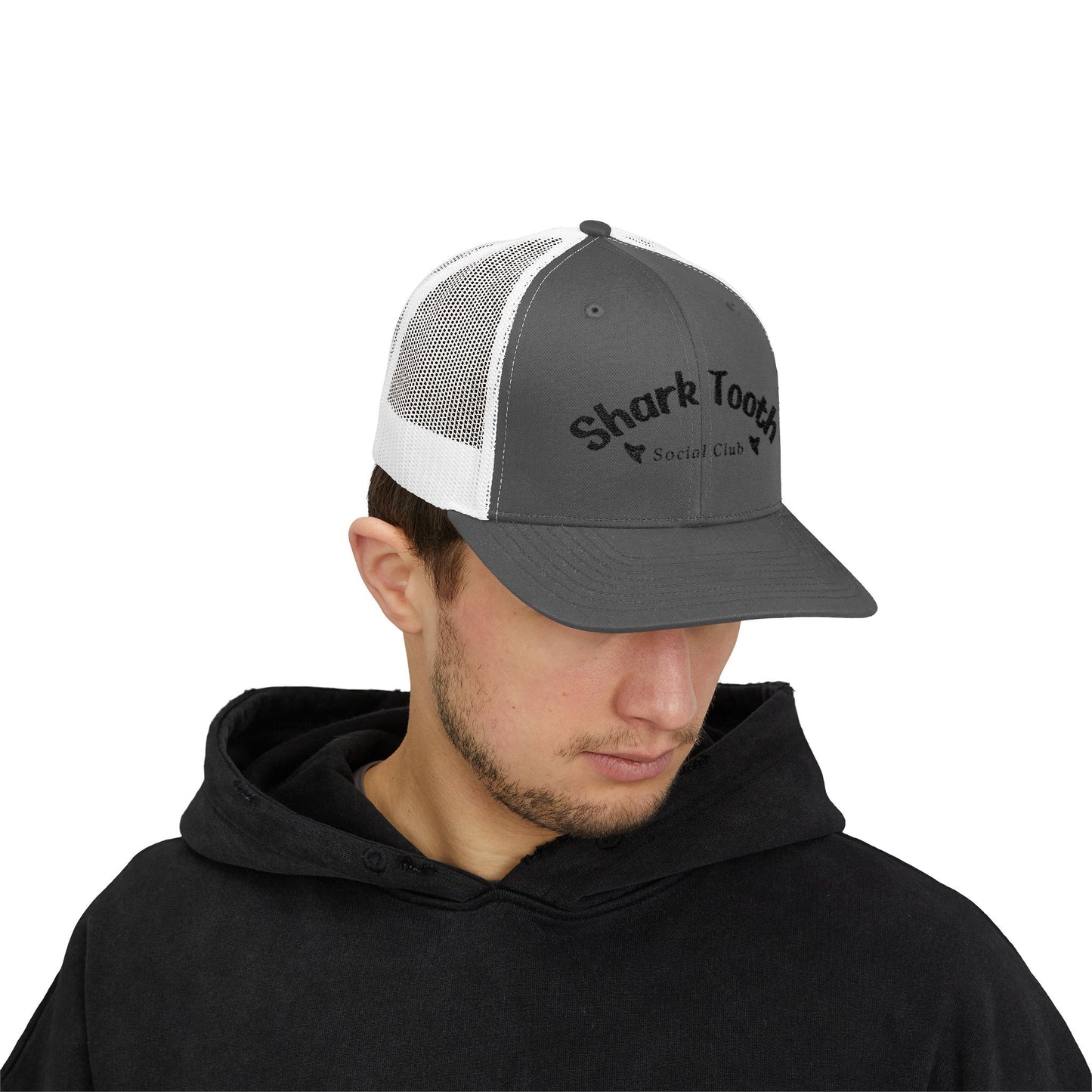 Shark Tooth Social Club Snapback Cap