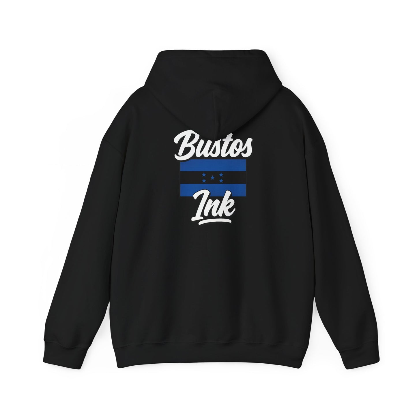 Unisex Hoodie - Bustos Ink 2025 Design, Cozy Sweatshirt, Perfect for Everyday Wear, Gift for Friends, Casual Style, Comfortable Layering