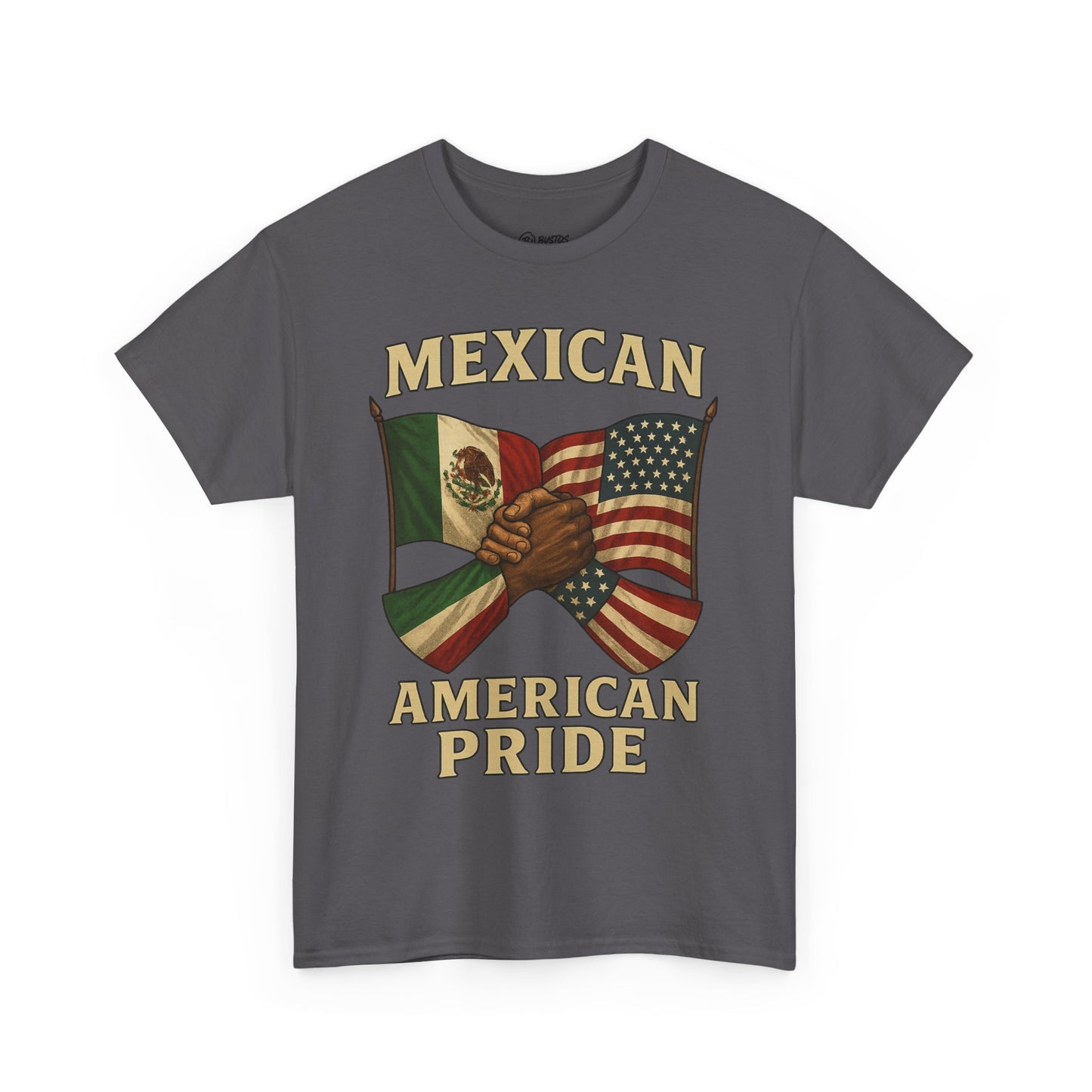 Mexican American Pride Tee, Unisex Cotton T-Shirt for Cultural Celebrations, Independence Day, Heritage Month, Gift for Patriotic Friends