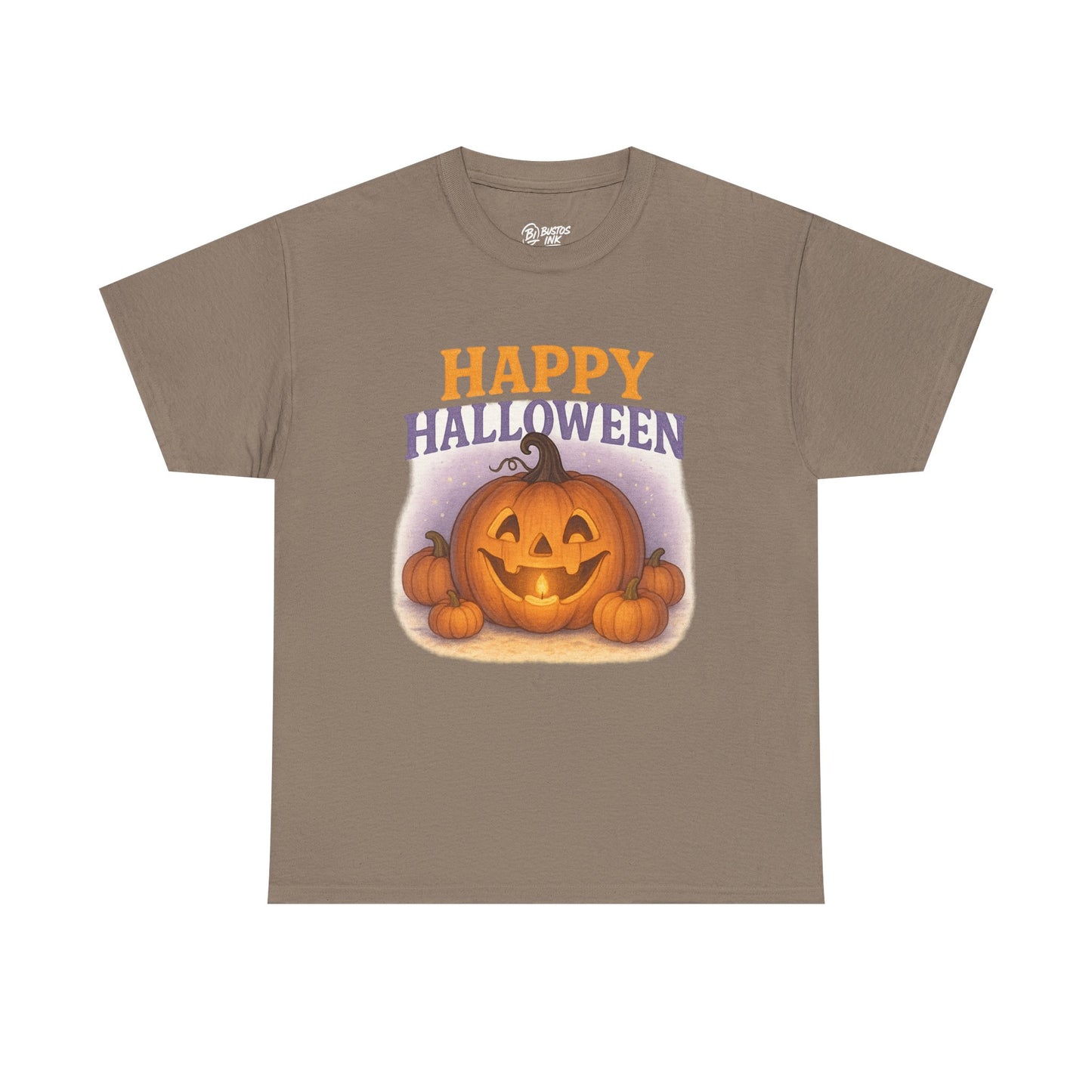 Halloween Pumpkin Unisex Cotton Tee, Fall Apparel, Costume Party Shirt, Spooky Season T-Shirt, Halloween Gift Idea