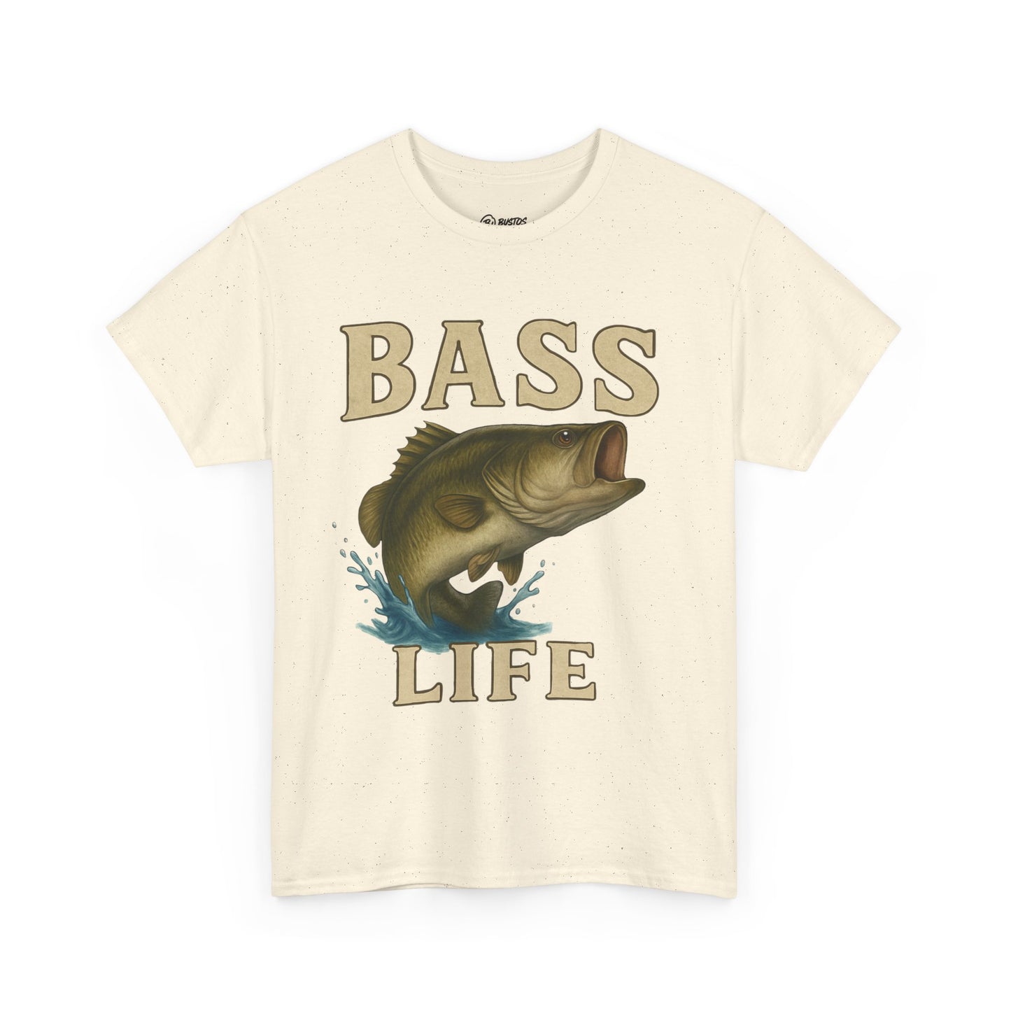 Bass Life Fishing Tee, Unisex Cotton Shirt, Outdoor Enthusiast Gift, Angler Apparel, Casual Summer Top, Fishing Event Shirt