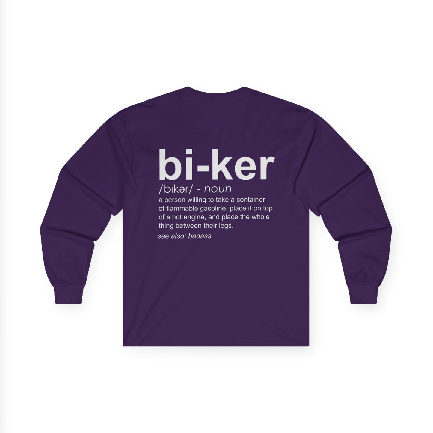Biker Definition Unisex Ultra Cotton Long Sleeve Tee