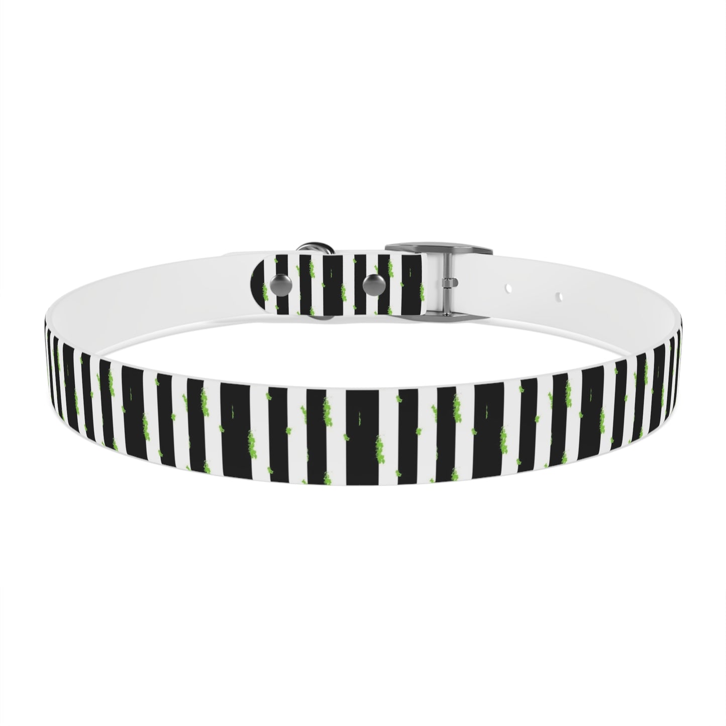 Beetlejuice Style Dog Collar