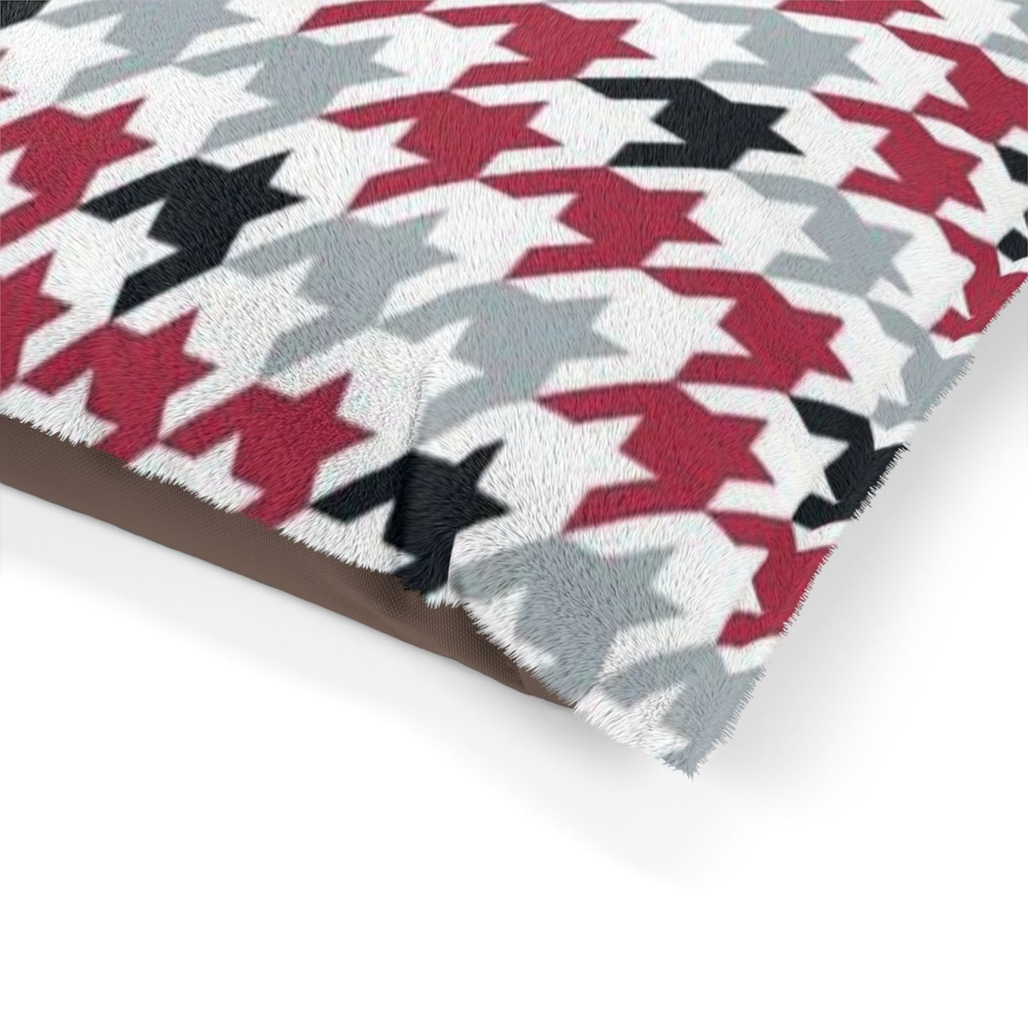 Houndstooth Style Pet Bed