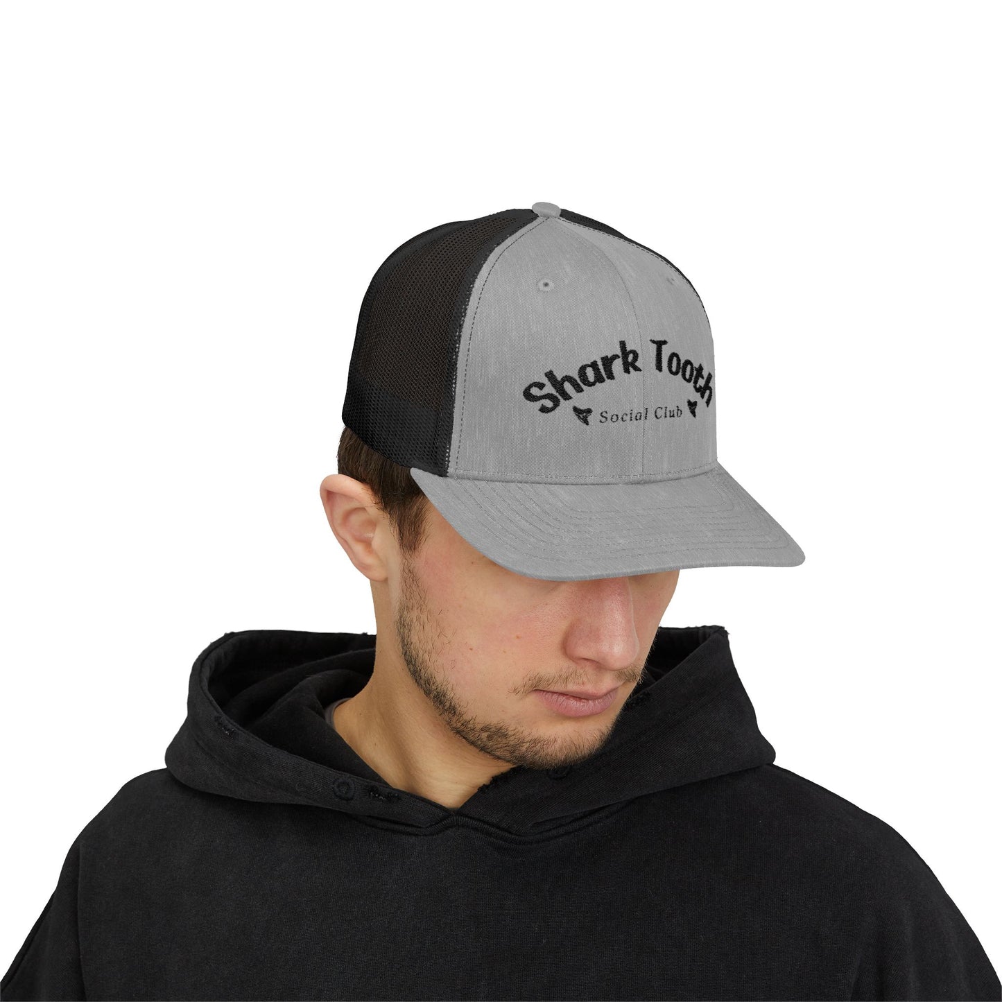 Shark Tooth Social Club Snapback Cap