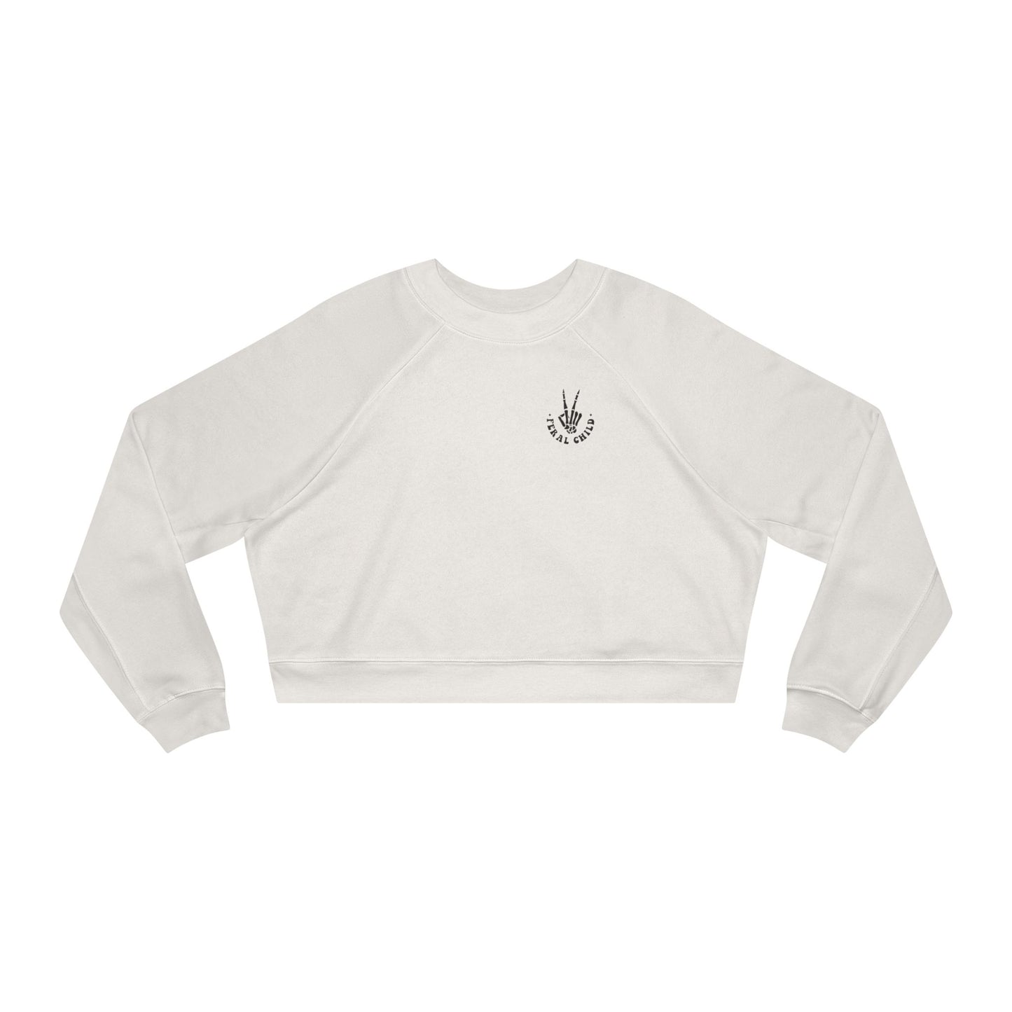 Feral Child Fleece Crop Pullover