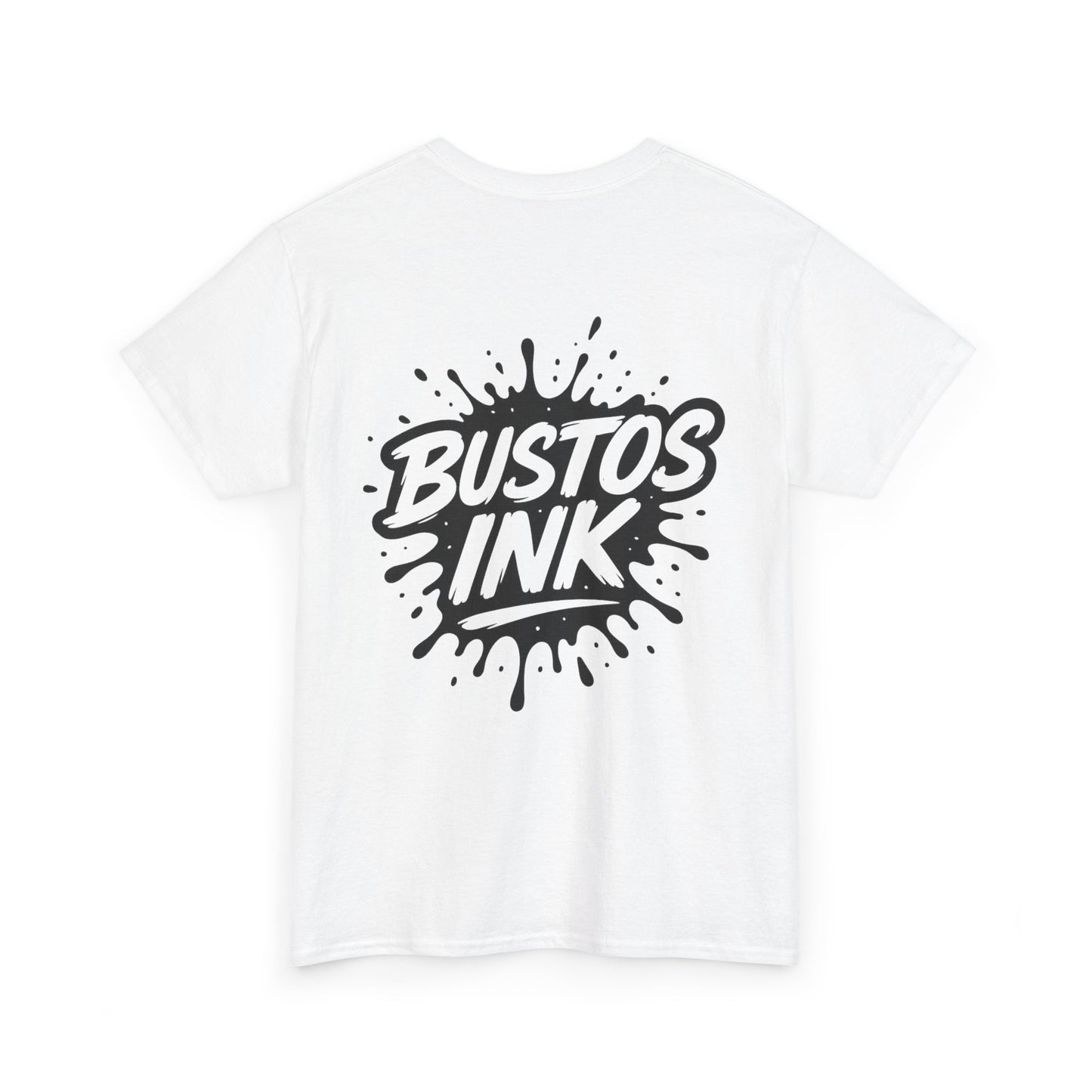 Bustos Ink Graphic Tee, Unisex Cotton T-Shirt, Streetwear Fashion, Casual Outfit, Gift for Art Lovers