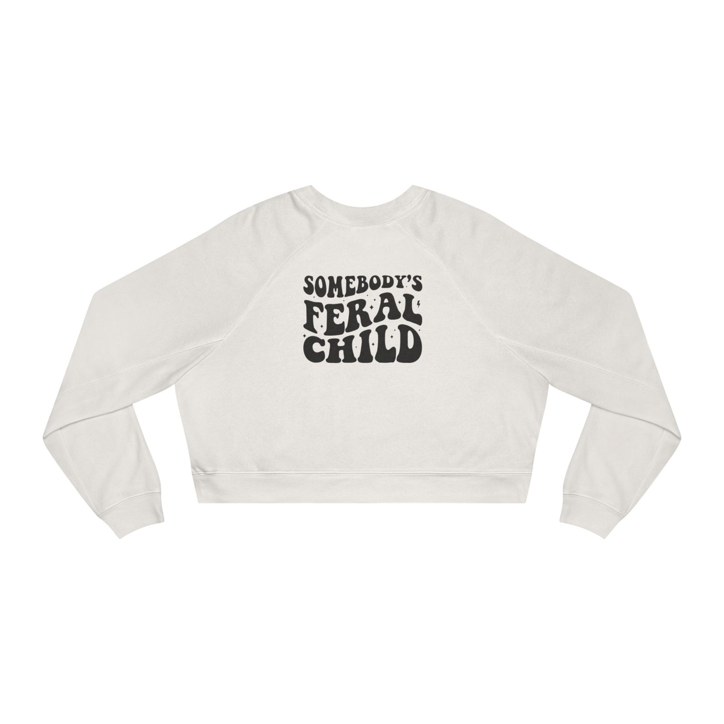 Feral Child Fleece Crop Pullover