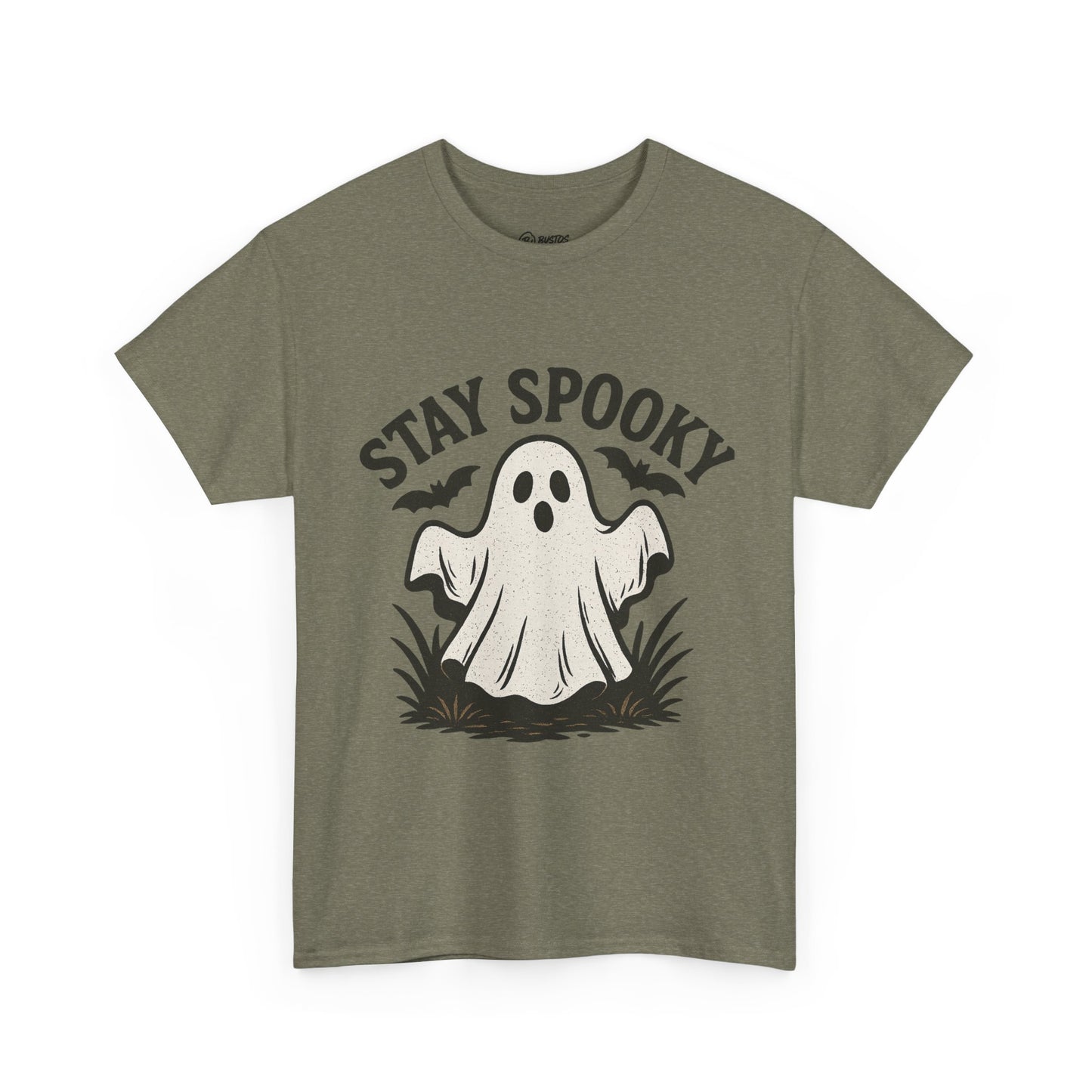 Spooky Ghost Tee - Perfect for Halloween, Unisex Cotton Shirt, Halloween Costume Top, Fall Apparel, Stay Spooky Tee